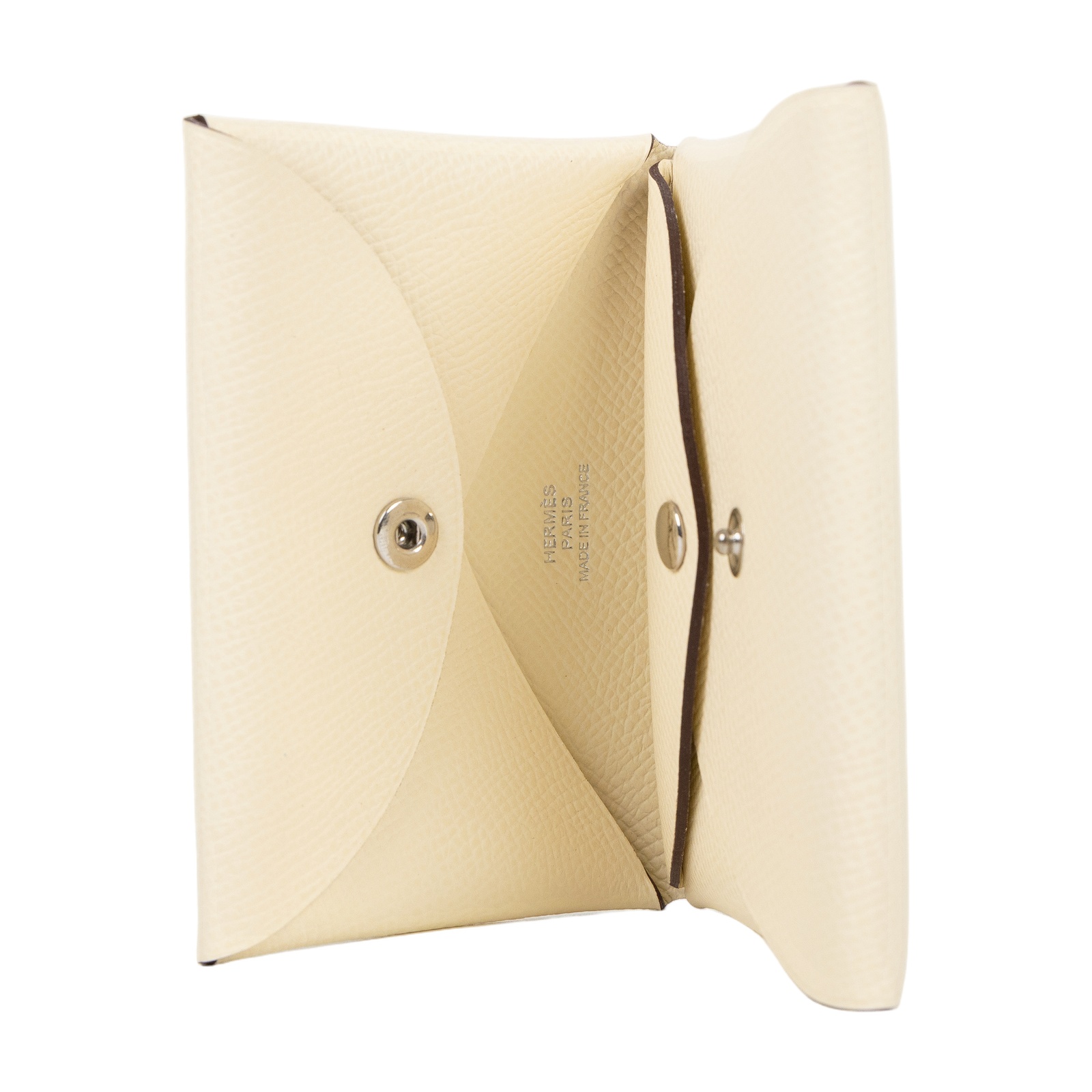愛馬仕 Hermes Calvi Duo 卡包 CALD B MZ 001CS B刻奶昔白CALVI DUO 原廠盒子