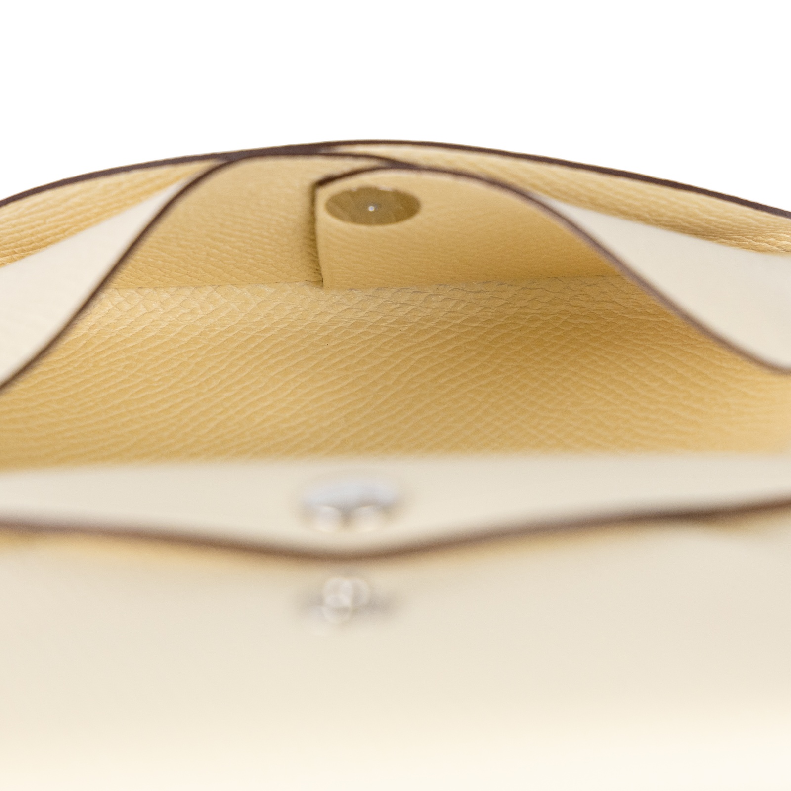 愛馬仕 Hermes Calvi Duo 卡包 CALD B MZ 001CS B刻奶昔白CALVI DUO 原廠盒子