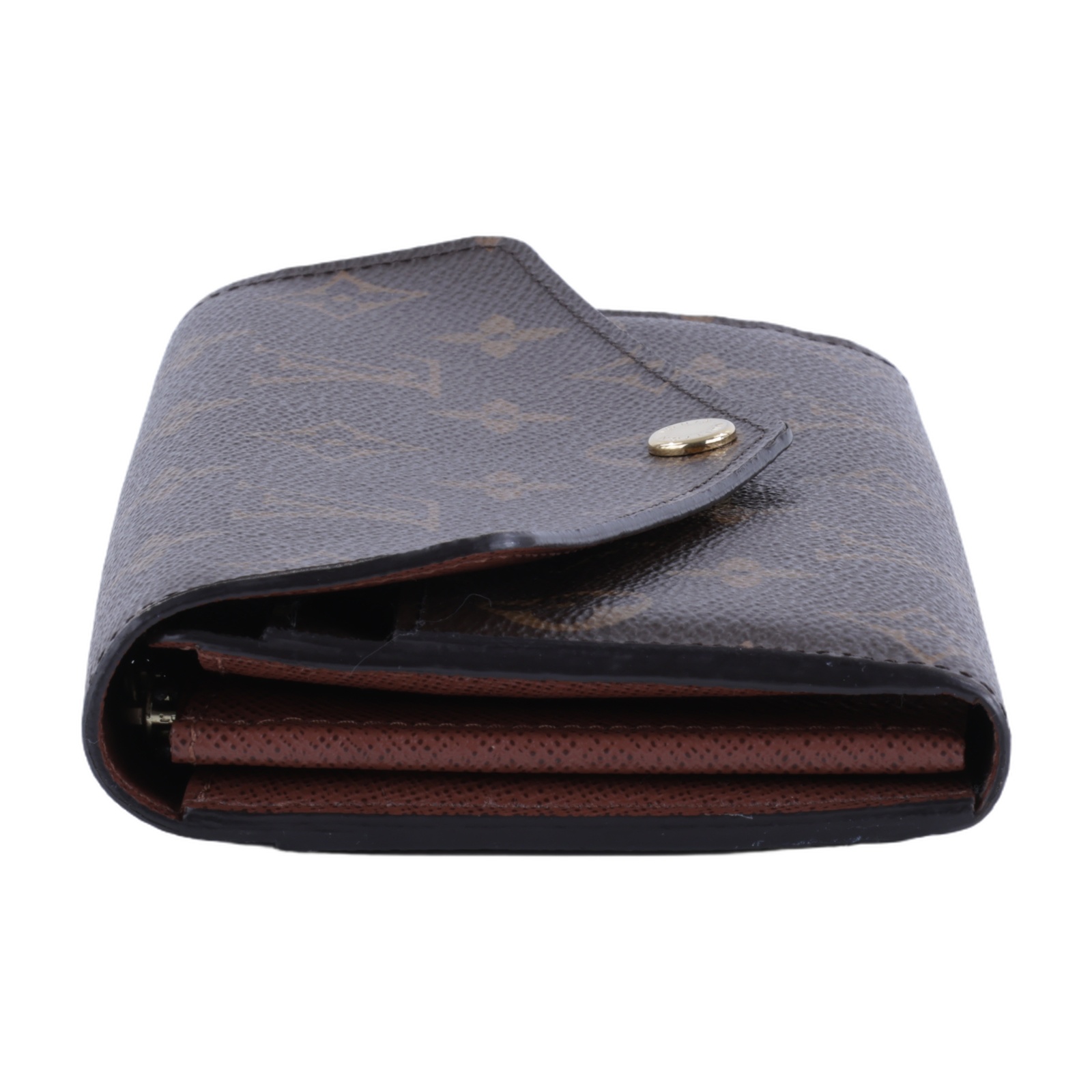 路易威登 LOUIS VUITTON Sarah 錢包 口蓋長夾 棕色 M60531 晶片款 原花SARAH長夾(撞針斷一根) 原廠盒子/防塵袋