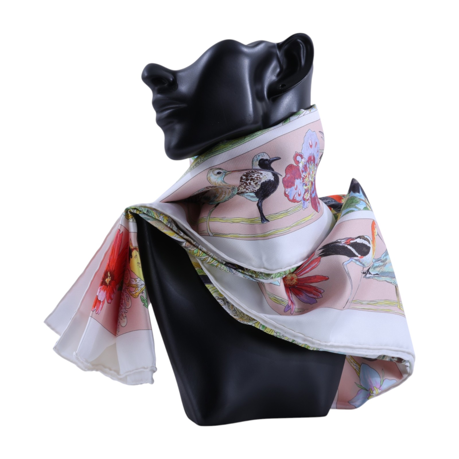 愛馬仕 Hermes Silk Carré 90 絲巾   動物園花園90 原廠盒子