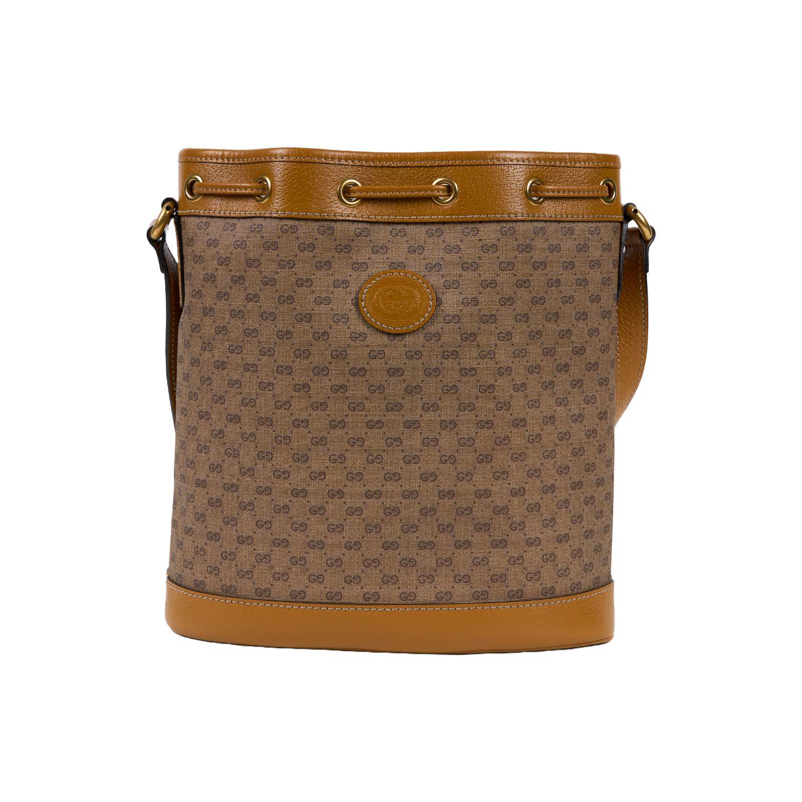 古馳 GUCCI 2020 Disney x Gucci 米奇系列 水桶包 小型 602691 棕色米奇聯名水桶包 防塵袋