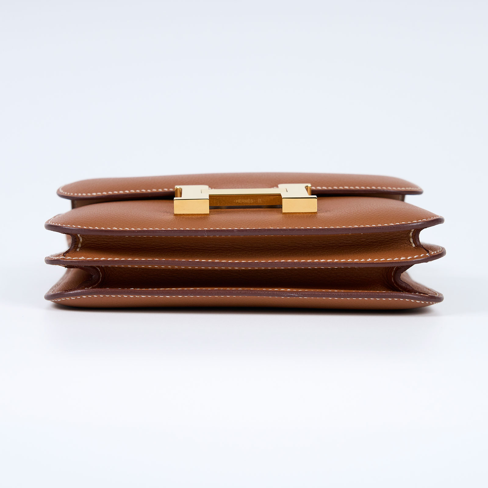 愛馬仕 Hermes Constance Bag 康康包 18 CN18 Z 刻 金棕CONSTANCE18 防塵袋