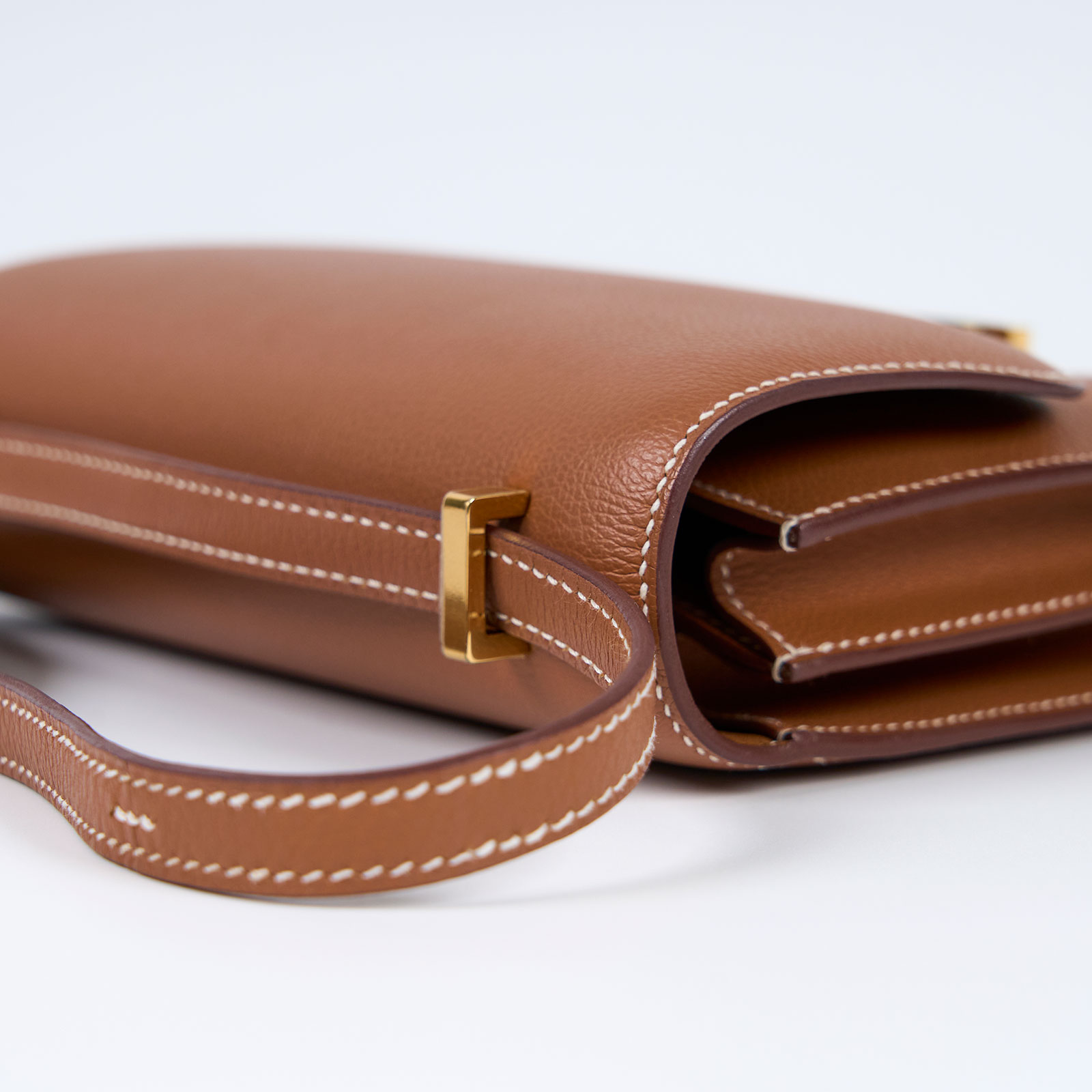 愛馬仕 Hermes Constance Bag 康康包 18 CN18 Z 刻 金棕CONSTANCE18 防塵袋