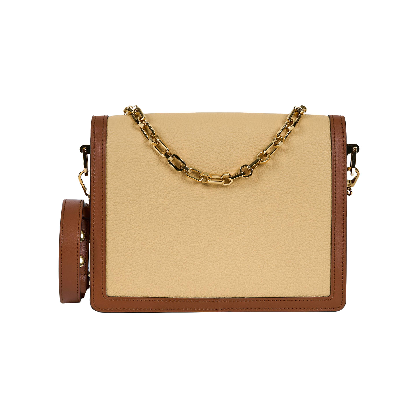 路易威登 LOUIS VUITTON Dauphine MM 手提包 雙色翻蓋斜背 鏈帶包 M53830 米紅拚色DAUPHINE 原廠盒子/防塵袋/背帶X2