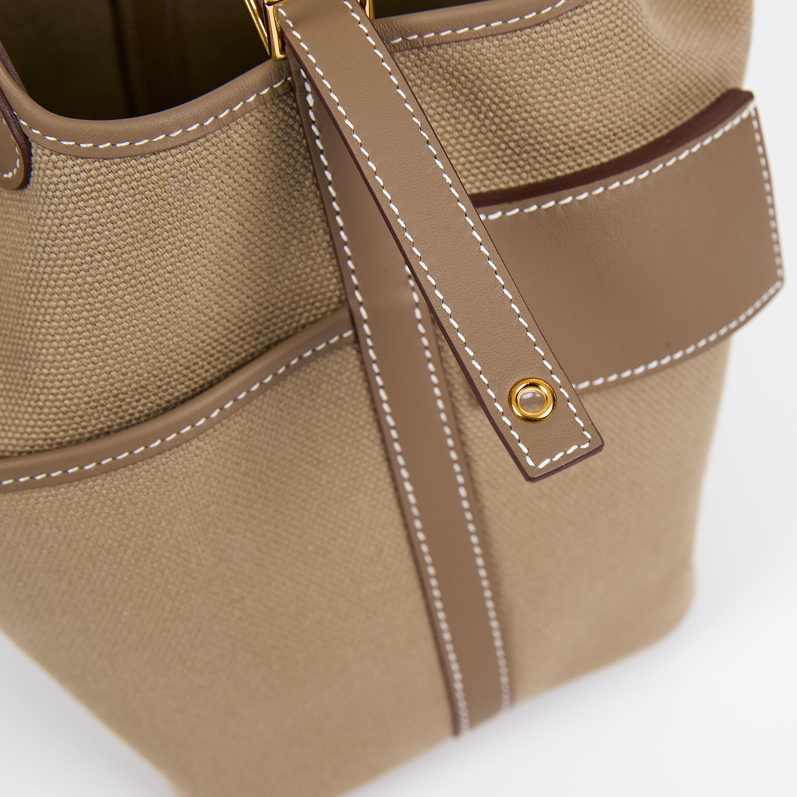 愛馬仕 Hermes Picotin Lock 18 菜籃子包 PT18 W刻 ☆大象灰CARGO PICOTIN18 原廠盒子/防塵袋/鎖組