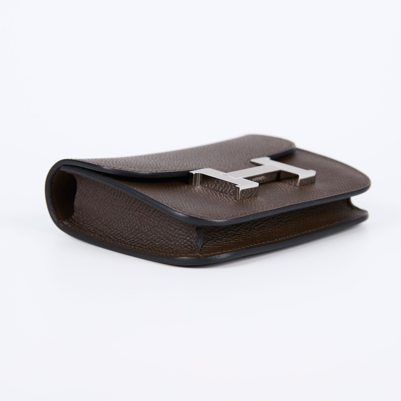 愛馬仕 Hermes Constance Bag Epsom 康康包 短夾 Slim  CNSLIM B刻/色號4C  原廠盒子/防塵袋/國外購買證明