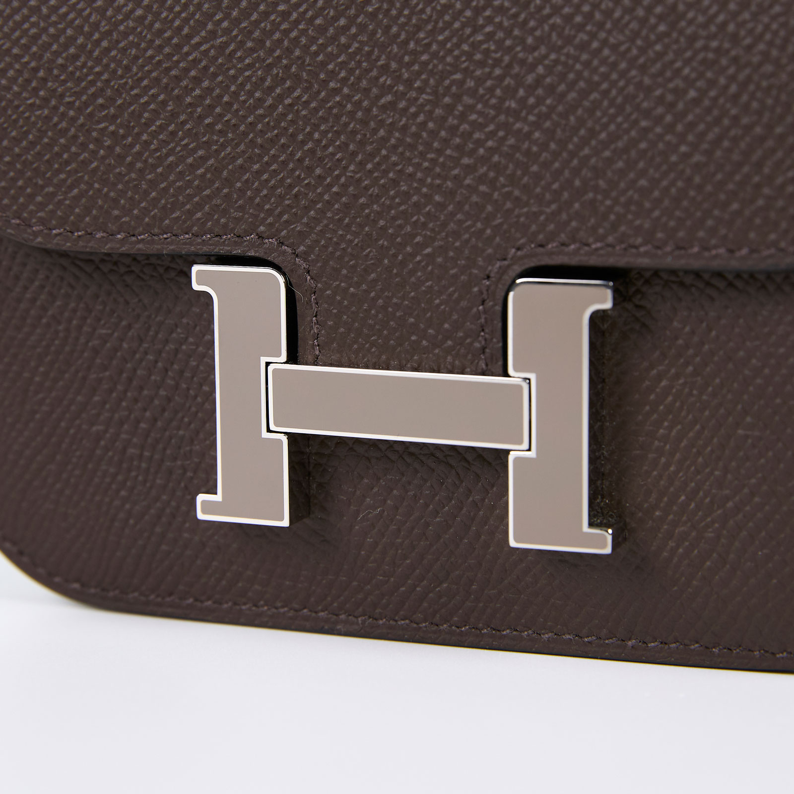 愛馬仕 Hermes Constance Bag Epsom 康康包 短夾 Slim  CNSLIM B刻/色號4C  原廠盒子/防塵袋/國外購買證明