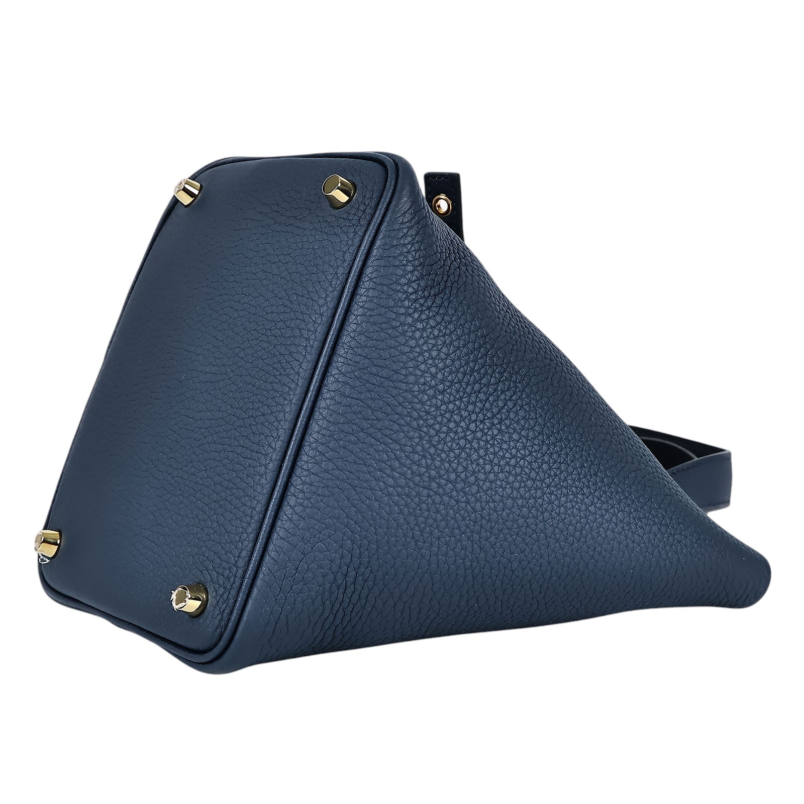 愛馬仕 Hermes Picotin Lock 18 菜籃子包 PT18 U刻 普魯士藍 PICOTIN18 原廠盒子/防塵袋/購買證明/鎖組