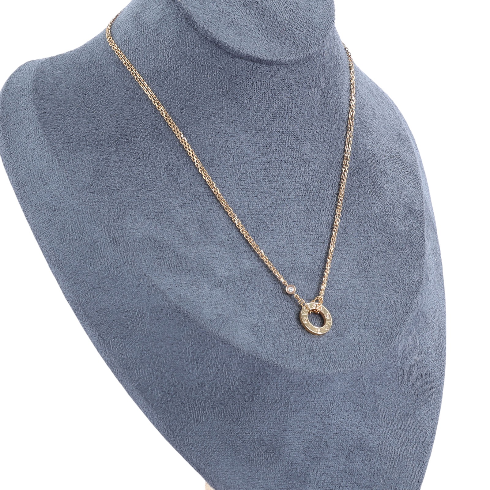 卡地亞 CARTIER Love  吊墜 2顆鑽石 B7224509 PG 單鑽LOVE項鍊 原廠盒子/購買證明