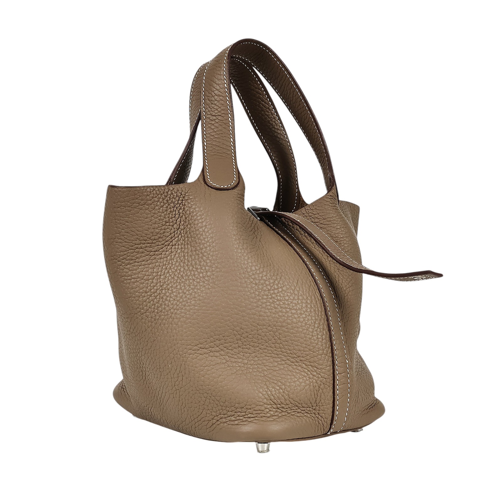 愛馬仕 Hermes Picotin Lock 18 菜籃子包 PT18 Y刻 大象灰PICOTIN18 鎖組