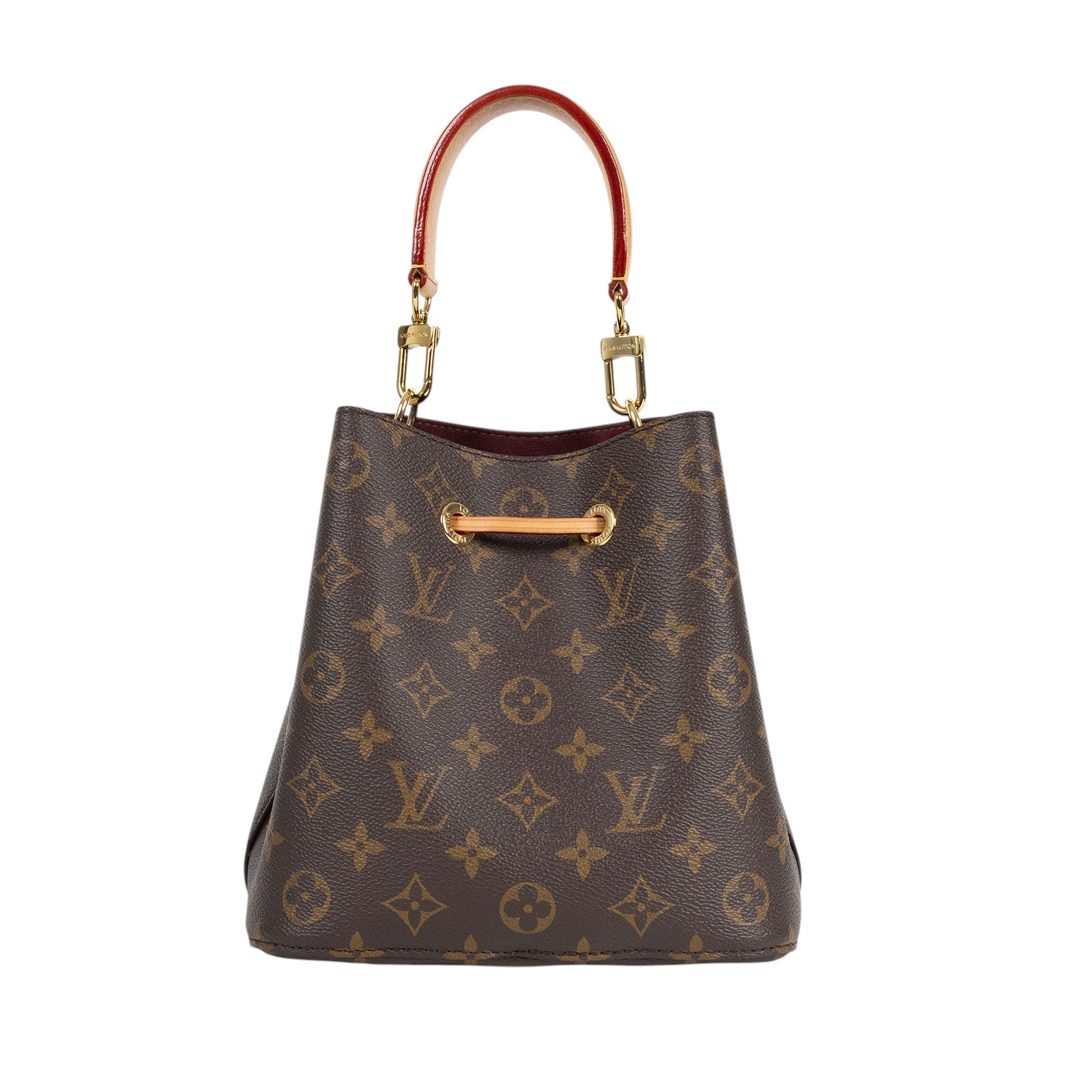 路易威登 LOUIS VUITTON Néonoé BB 經典帆布 束口水桶包 M46581 晶片款 原花NEONOE BB 原廠盒子/防塵袋/背帶