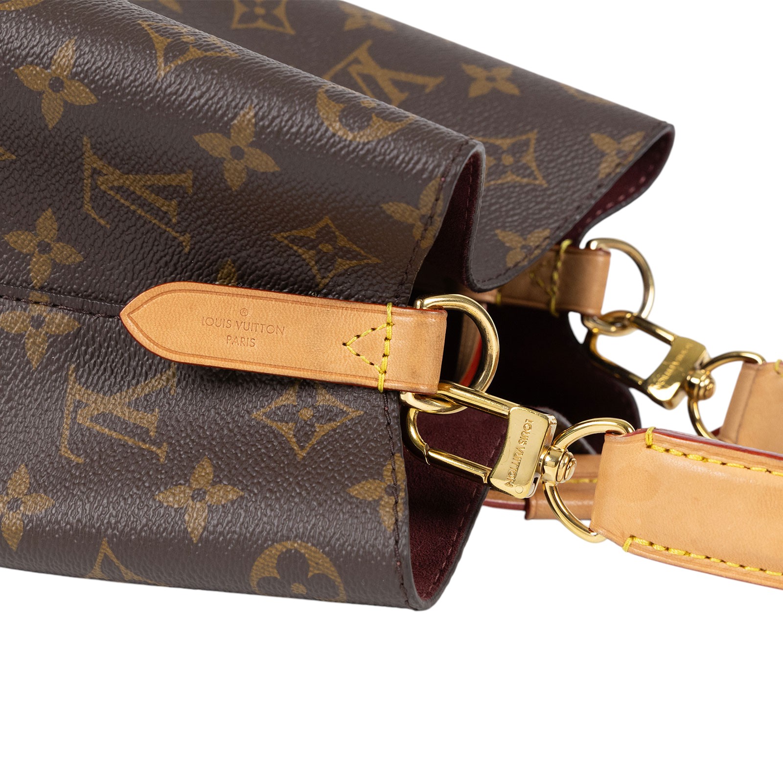 路易威登 LOUIS VUITTON Néonoé BB 經典帆布 束口水桶包 M46581 晶片款 原花NEONOE BB 原廠盒子/防塵袋/背帶