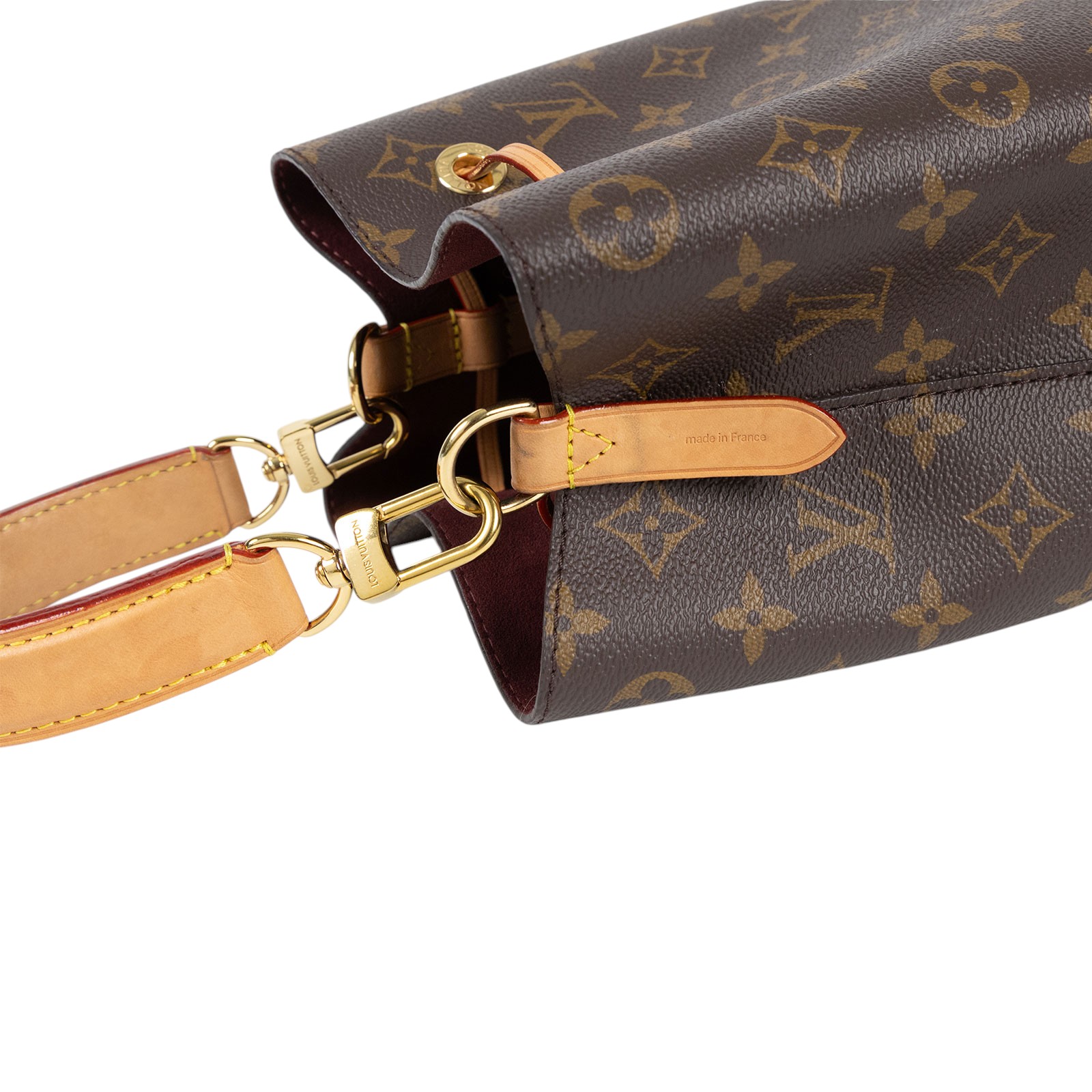 路易威登 LOUIS VUITTON Néonoé BB 經典帆布 束口水桶包 M46581 晶片款 原花NEONOE BB 原廠盒子/防塵袋/背帶