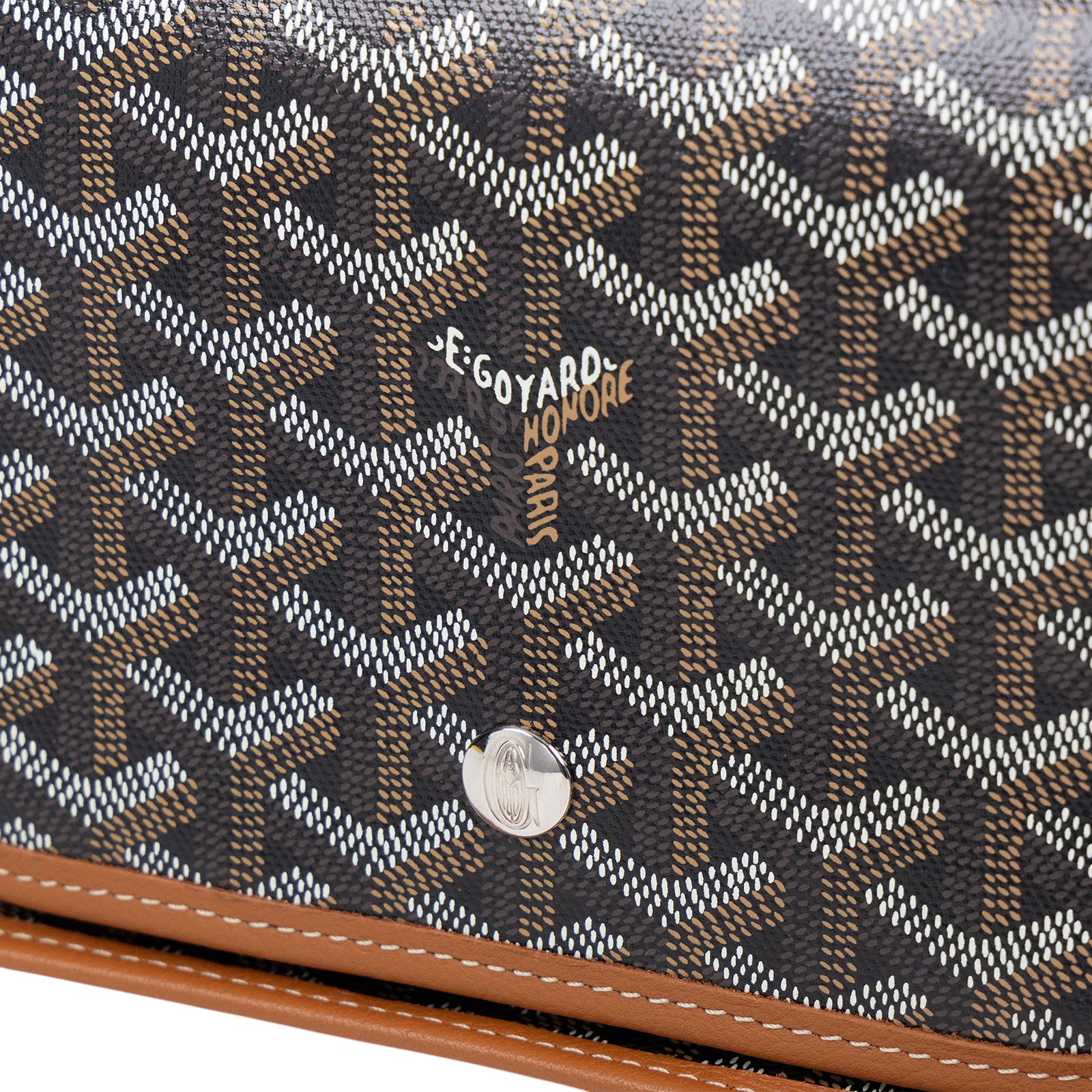 高雅德 GOYARD Plumet Pocket Wallet 肩背 隨身錢包 PLUMETPMLTY 咖PLUMET 防塵袋