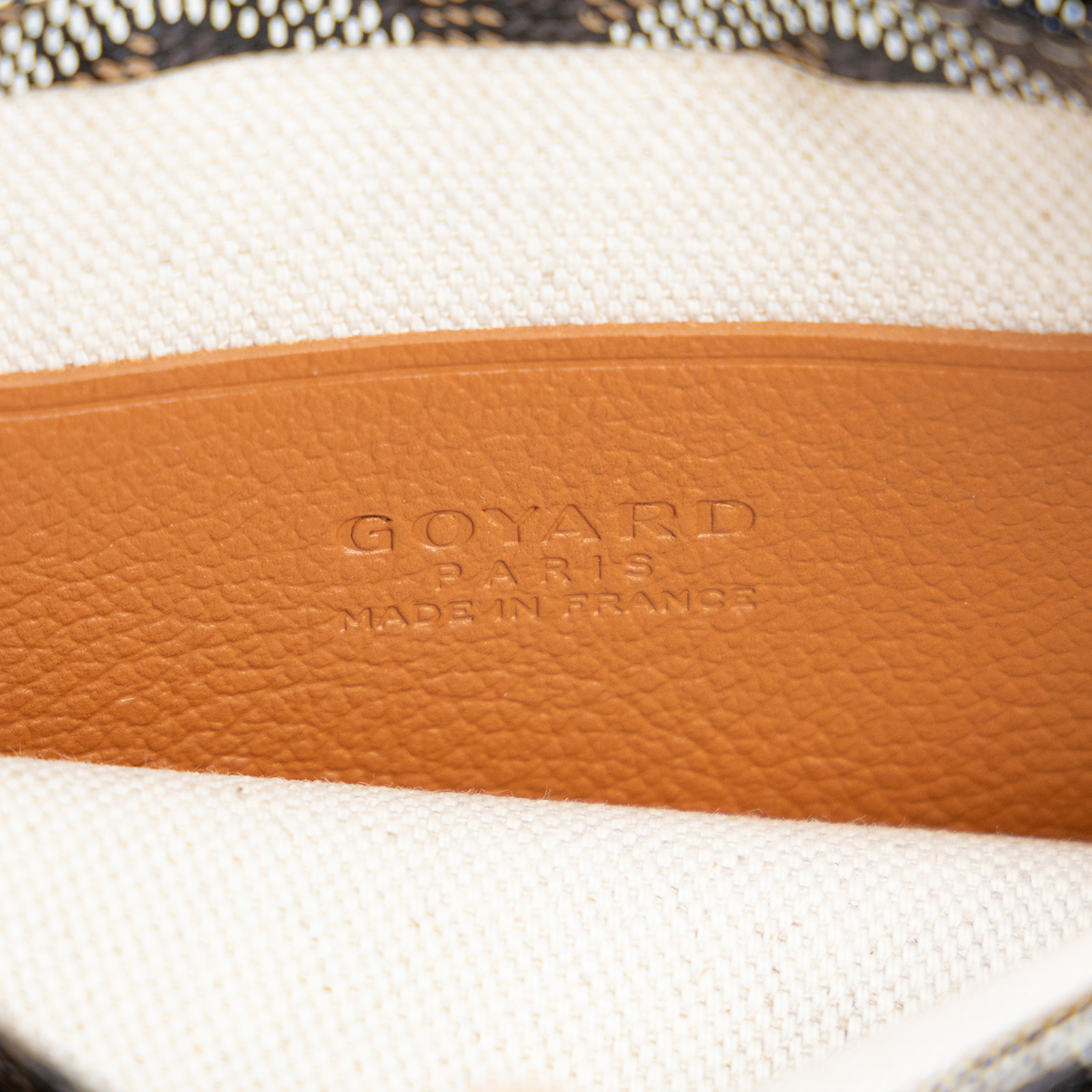 高雅德 GOYARD Plumet Pocket Wallet 肩背 隨身錢包 PLUMETPMLTY 咖PLUMET 防塵袋