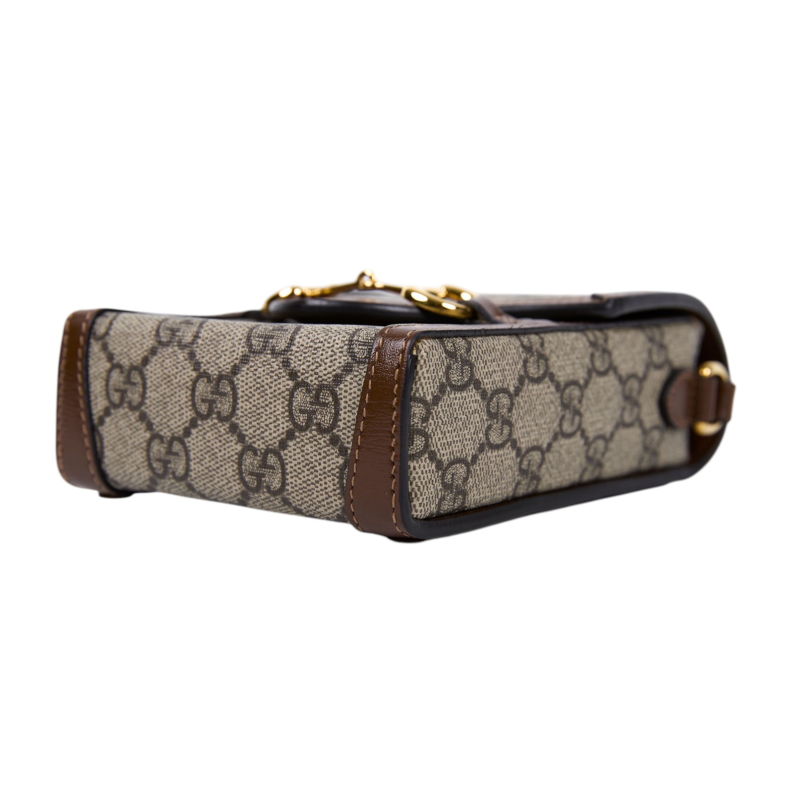 古馳 GUCCI 馬銜扣 1955 迷你袋 625615 棕馬銜扣1955迷你包 原廠盒子/防塵袋