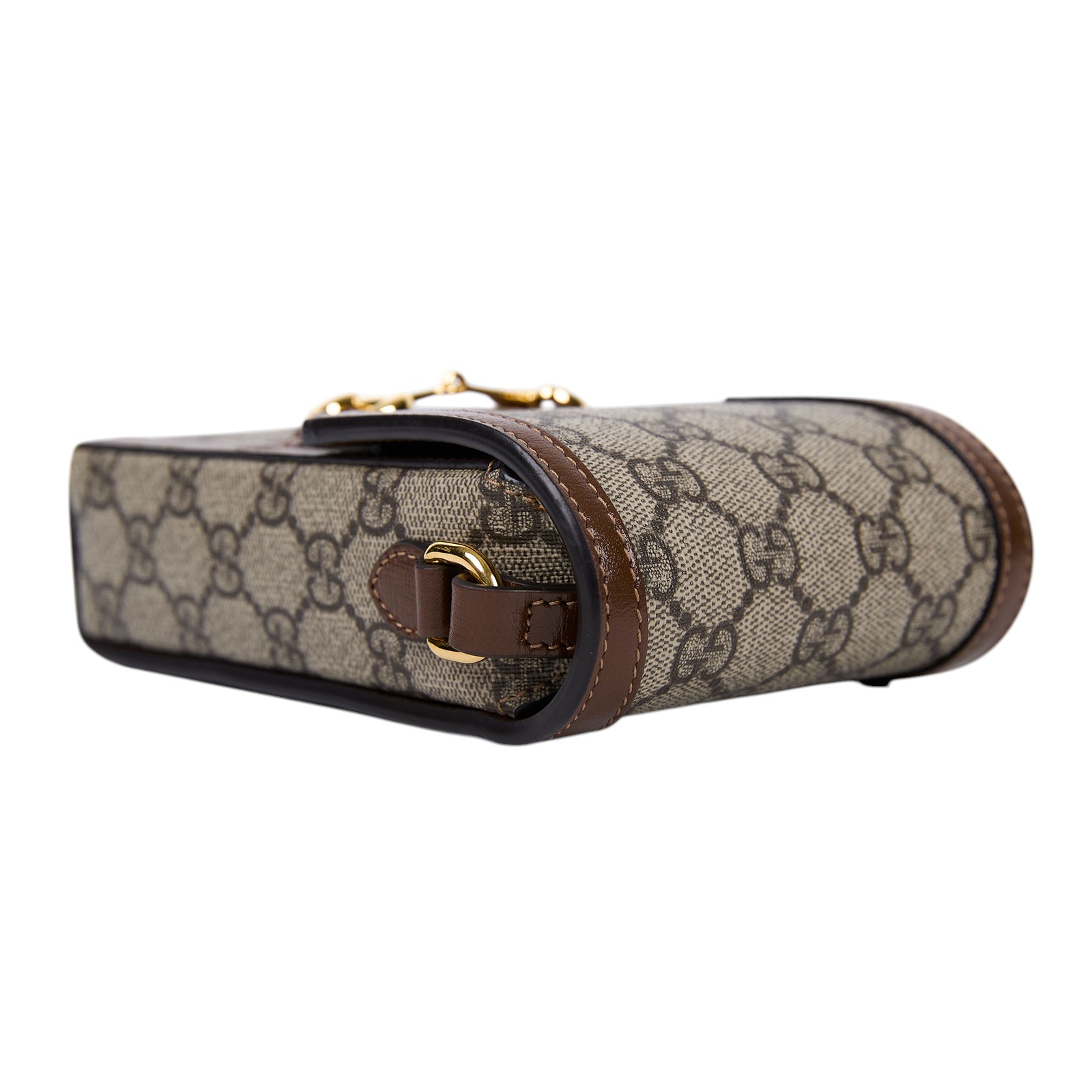 古馳 GUCCI 馬銜扣 1955 迷你袋 625615 棕馬銜扣1955迷你包 原廠盒子/防塵袋