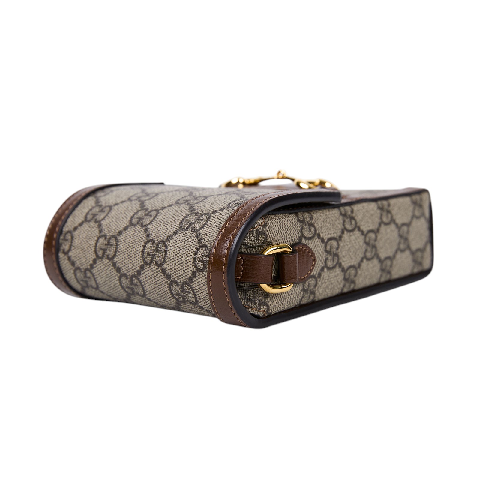 古馳 GUCCI 馬銜扣 1955 迷你袋 625615 棕馬銜扣1955迷你包 原廠盒子/防塵袋