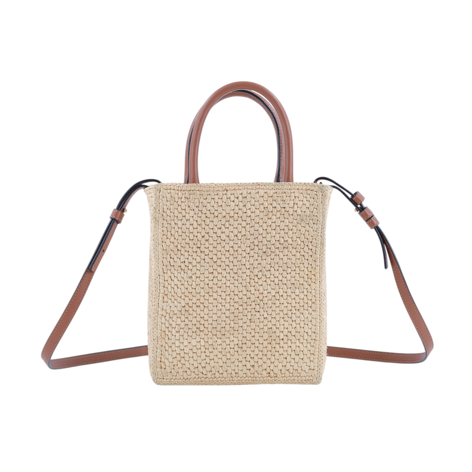 羅意威 LOEWE Standard A5 Tote 直立托特包 拉菲草 A563S30X05 草編CABAS托特 無附屬品