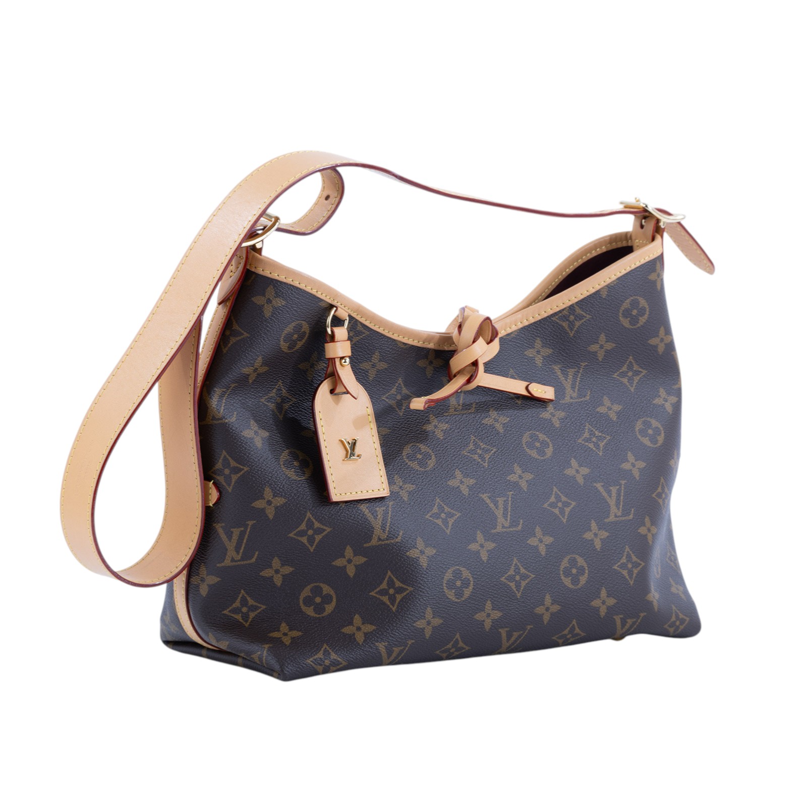 路易威登 LOUIS VUITTON CarryAll PM 原花 肩背包 M46203 晶片款 原花CARRYALL PM 原廠盒子/防塵袋/內袋/購買證明