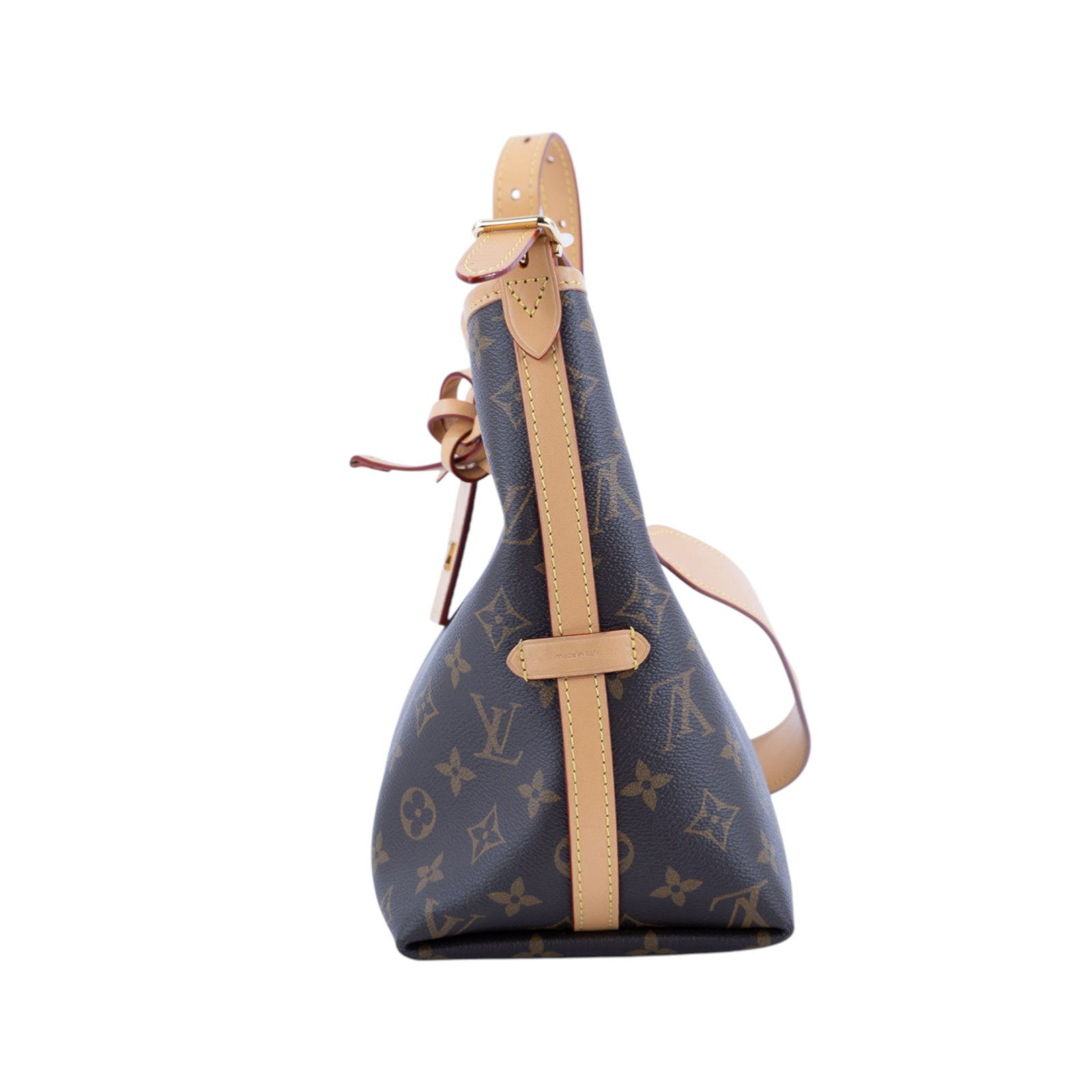 路易威登 LOUIS VUITTON CarryAll PM 原花 肩背包 M46203 晶片款 原花CARRYALL PM 原廠盒子/防塵袋/內袋/購買證明