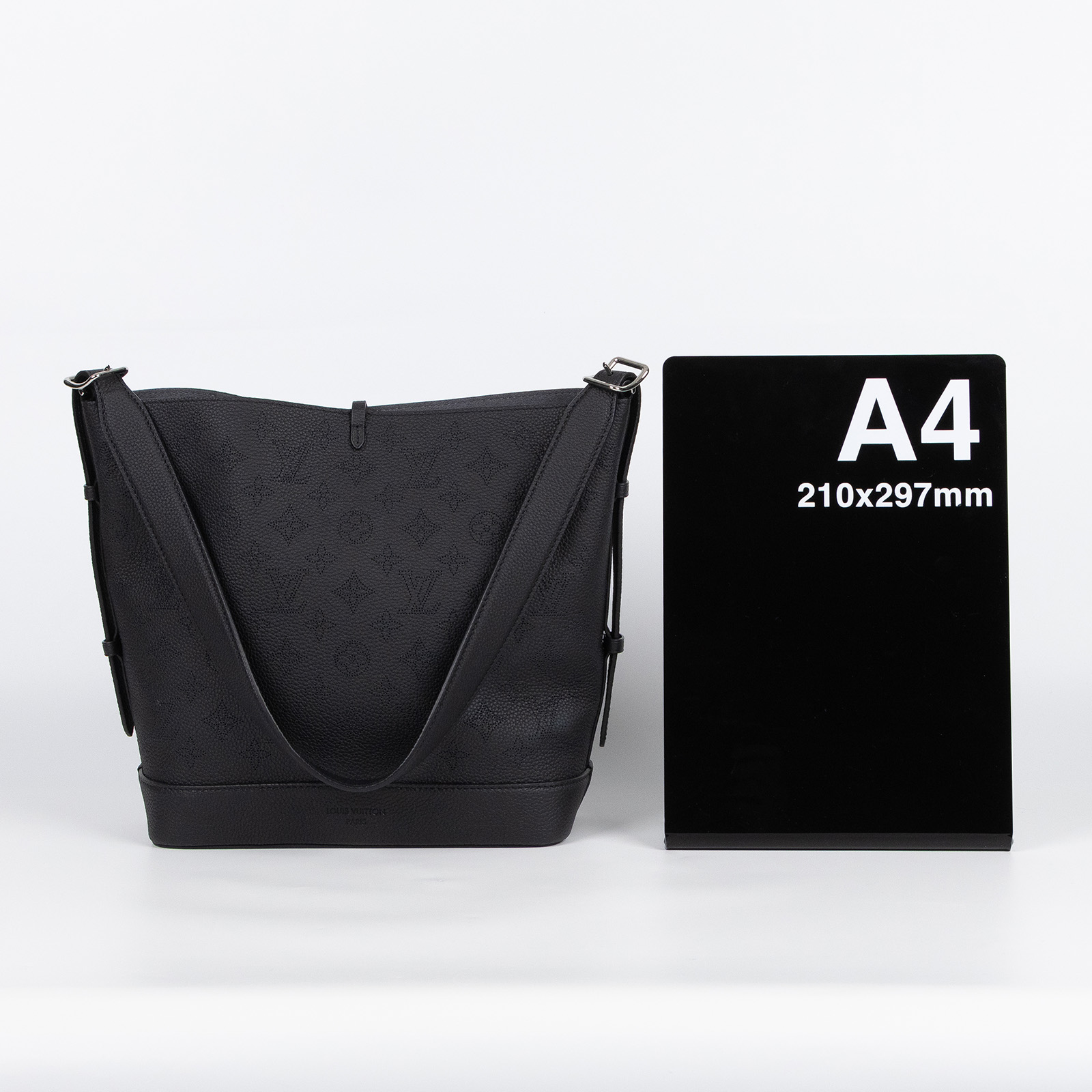 路易威登 LOUIS VUITTON Flore 肩背包 黑色 M12139 晶片款 黑Flore Mahina 防塵袋/購買證明