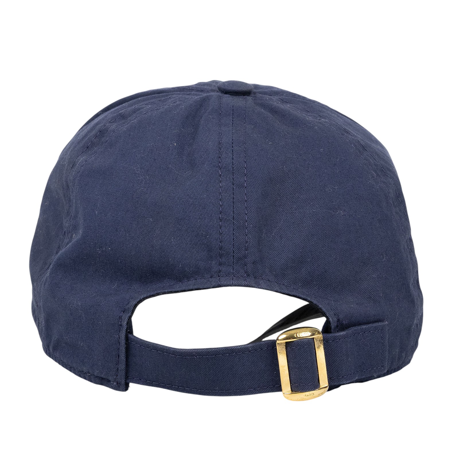 思琳 CELINE 棉質棒球帽 2AUA1969P_S 深藍LOGO老帽 無附屬品