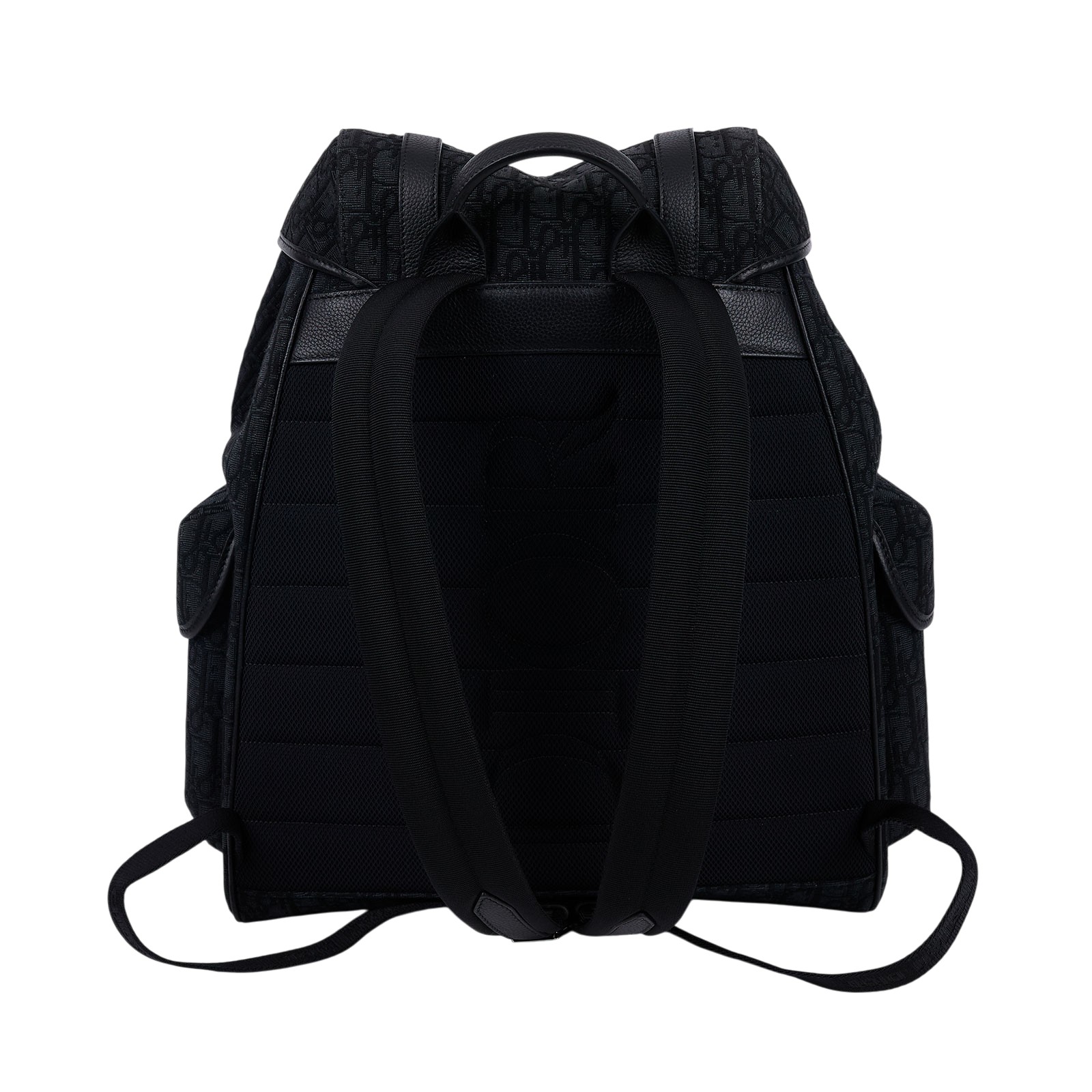 迪奧 CHRISTIAN DIOR Backpack 後背包 1ESBA205YKY 黑緹花Hit the Road後背包 原廠盒子/防塵袋/保證卡