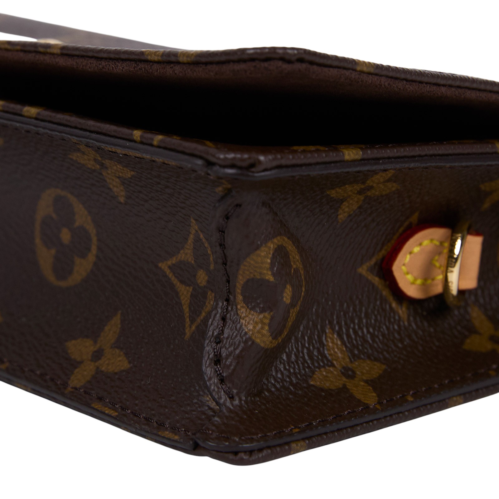 路易威登 LOUIS VUITTON Wallet On Chain Lily 三合一 斜挎包 經典原花 帆布 錢包 M82509 晶片款  原廠盒子/防塵袋/購買證明/背帶