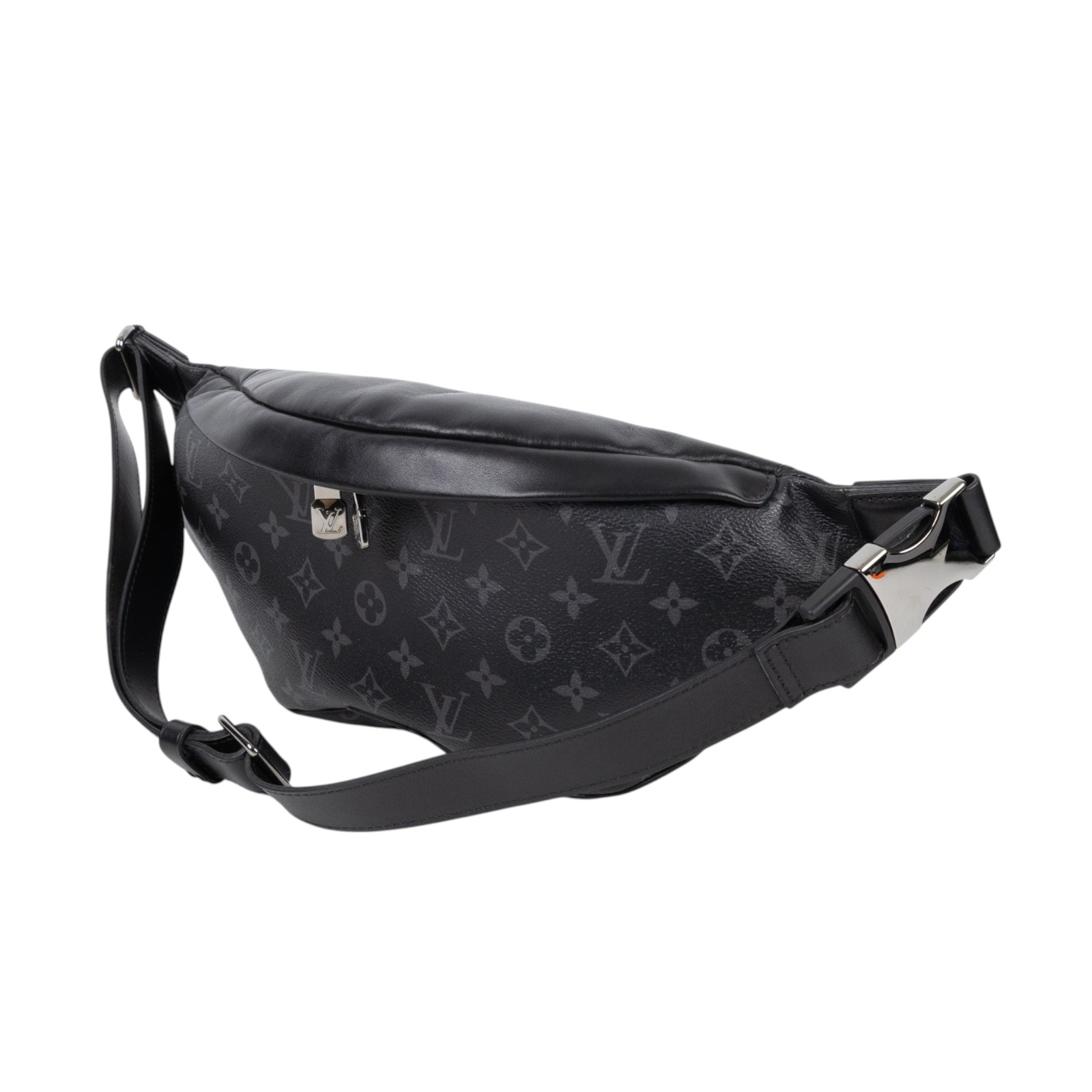 路易威登 LOUIS VUITTON Discovery 黑帆布 腰包 M44336 黑原花DISCOVERY腰包 無附屬品