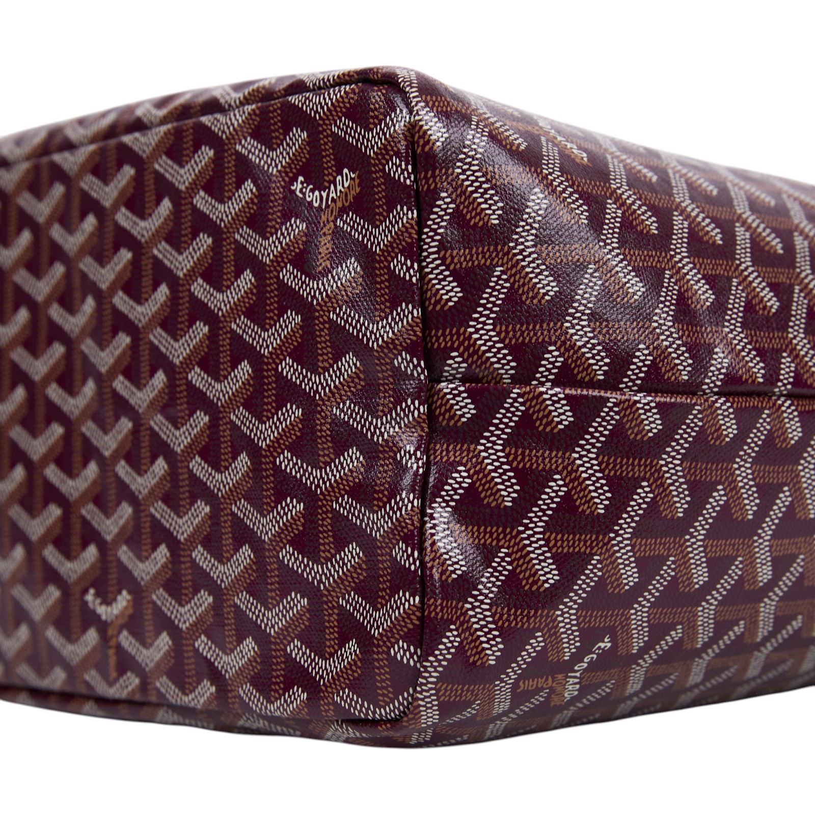 高雅德 GOYARD Saint Louis PM Bag 托特包 STLOUIPMLTY 酒紅LOUIS PM 防塵袋/內袋