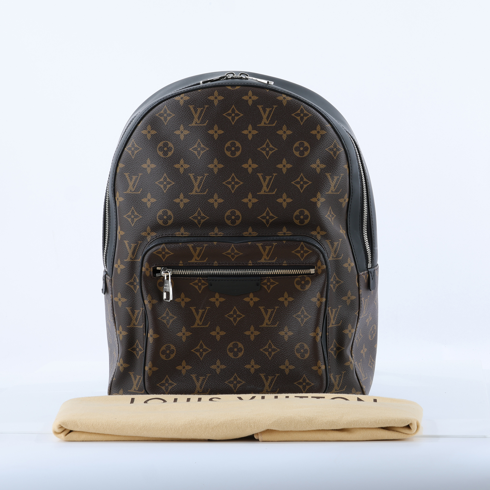 路易威登 LOUIS VUITTON Josh 後背包 M41530 棕原花Josh系列後背包 防塵袋