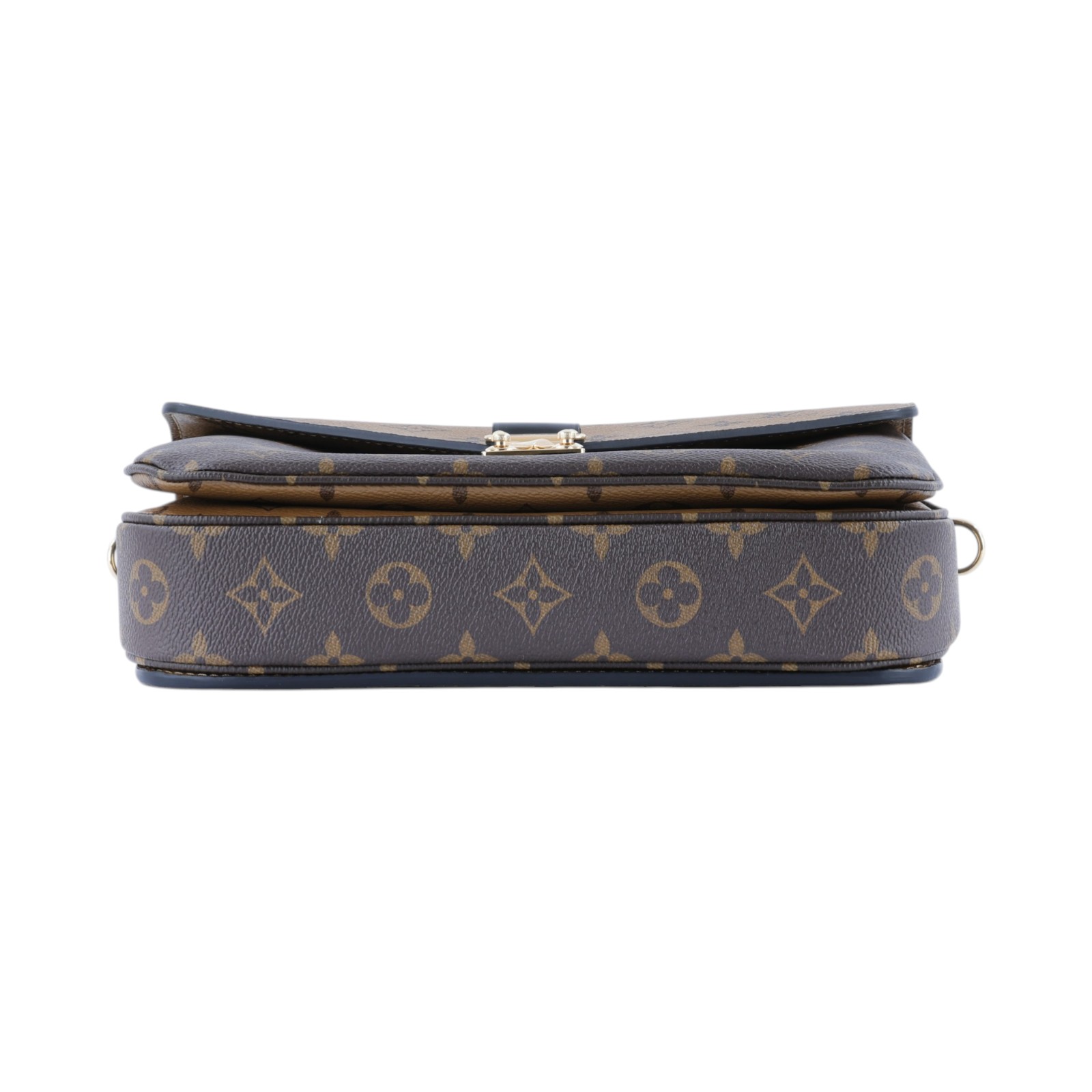 路易威登 LOUIS VUITTON Pochette Métis 拚色設計 釦式 手提 斜背包 M44876 晶片款  原廠盒子/防塵袋/背帶