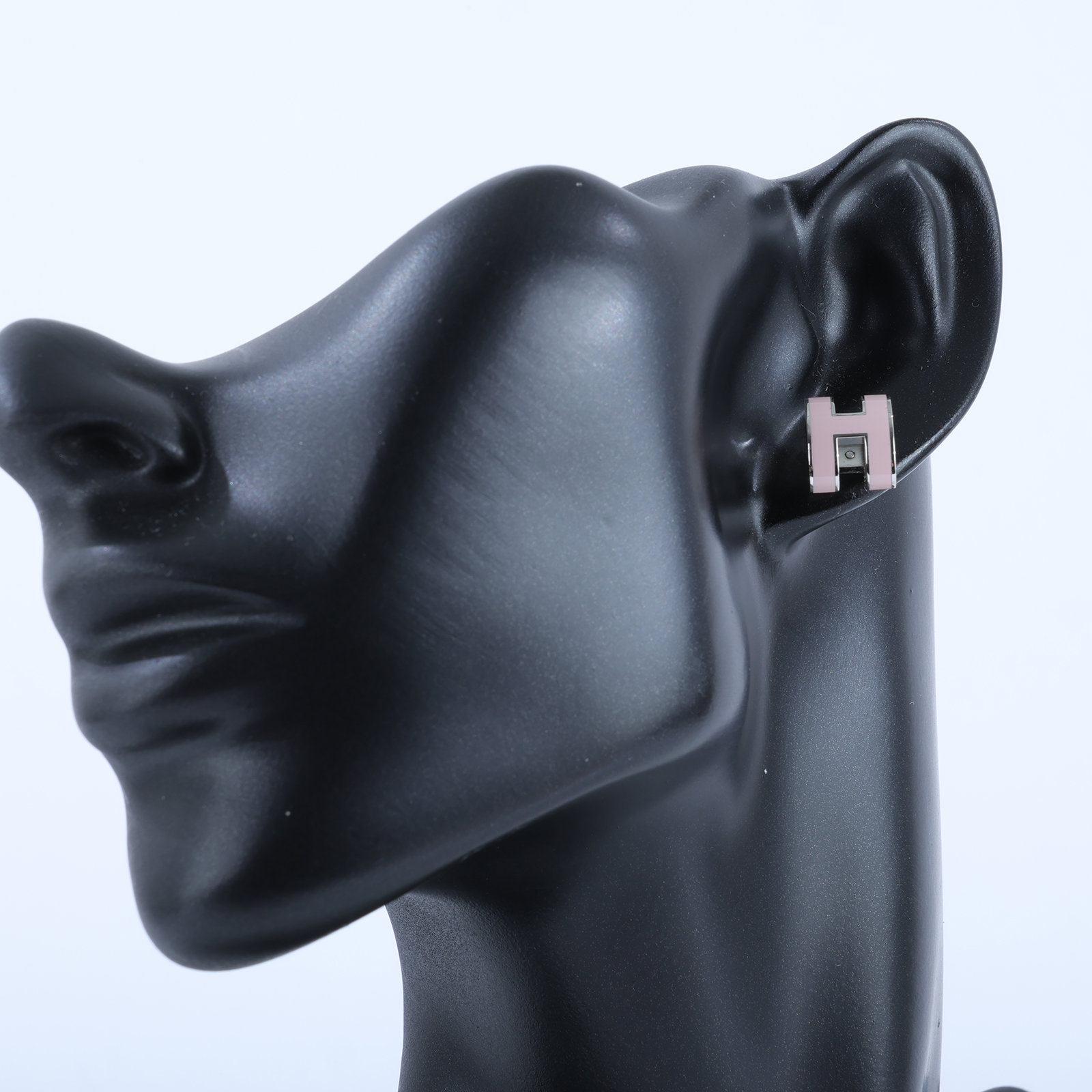 愛馬仕 Hermes Mini Pop H 耳釘 糖衣粉 H608002FP85  粉色POP H耳環 原廠盒子