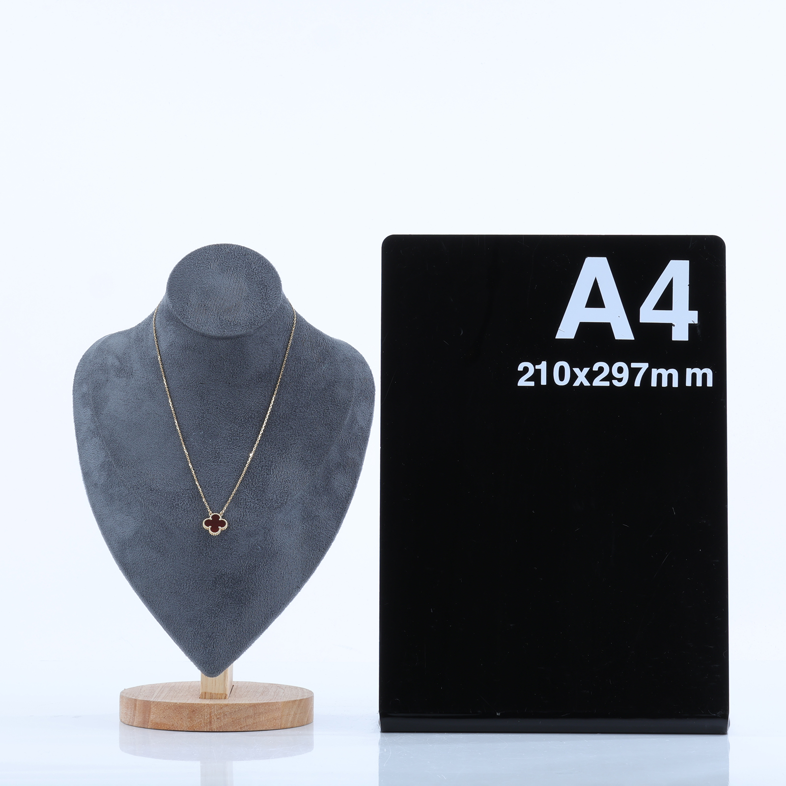 梵克雅寶 Van Cleef & Arpels Vintage Alhambra 吊墜 小型 VCARD38500 YG 紅玉隨項鍊 原廠盒子/防塵袋/保書