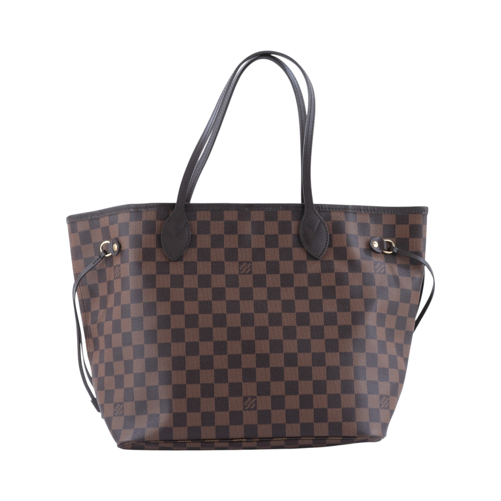 路易威登 LOUIS VUITTON 棕棋盤 Neverfull MM 托特包 N41358 棋盤NEVERFULL MM 防塵袋/內袋