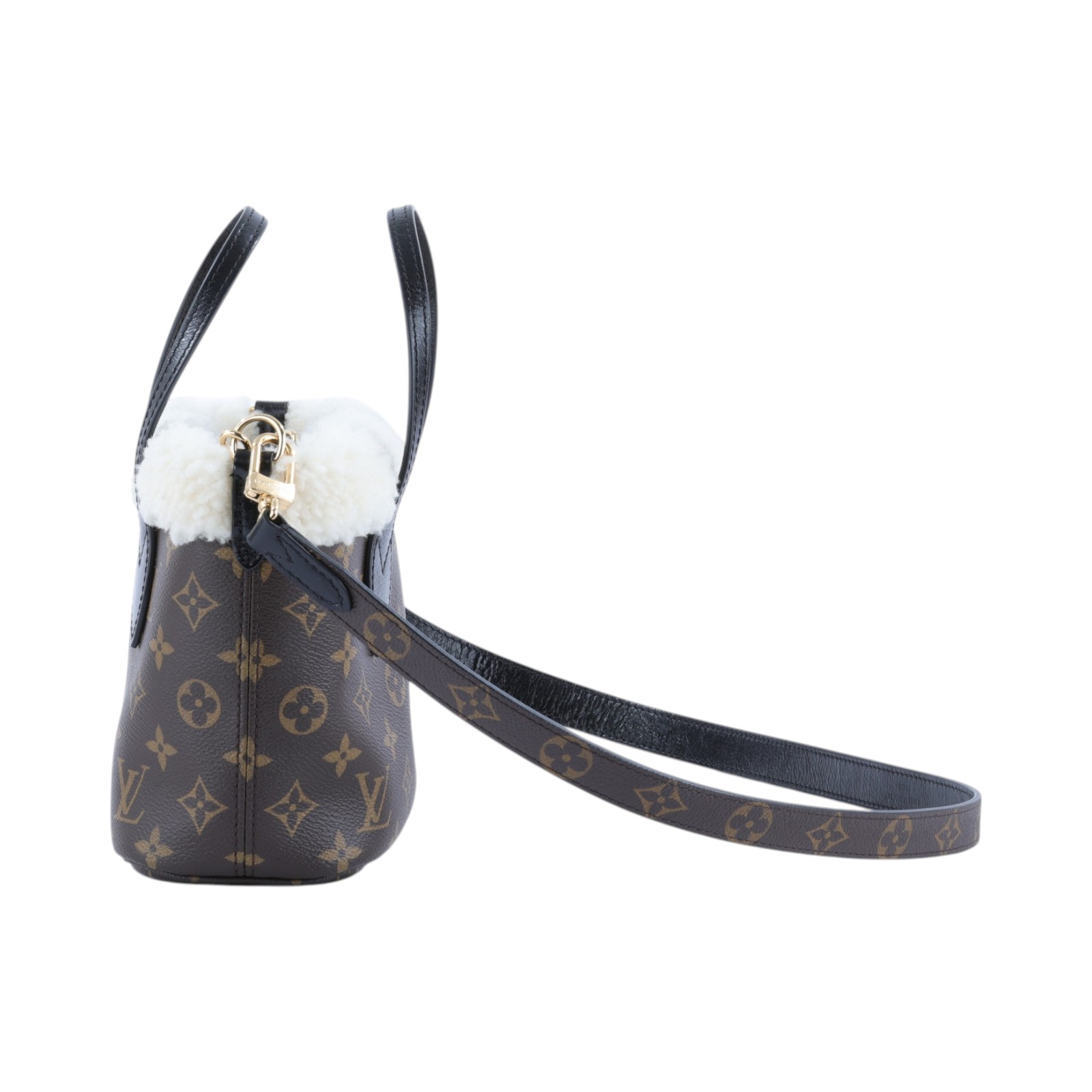 路易威登 LOUIS VUITTON Neverfull Bandoulière Inside Out BB 手提包 肩背包 斜背包 M26315 晶片款  內袋/背帶