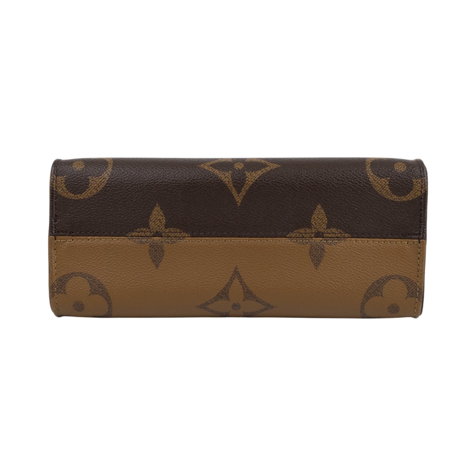 路易威登 LOUIS VUITTON OnTheGo PM 雙色帆布 手提 斜背包 M46373 晶片款  原廠盒子/防塵袋/內袋/背帶