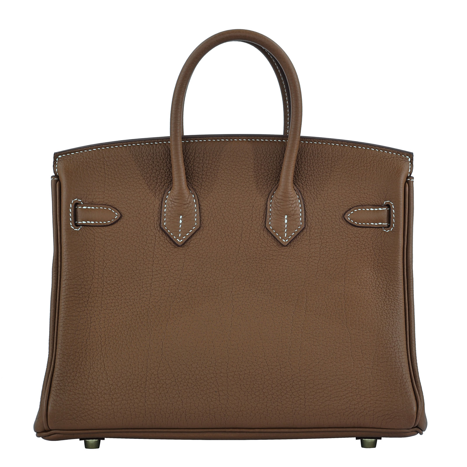 愛馬仕 Hermes Birkin Bag 柏金包 25 BK25 U刻 金棕金BIRKIN25 TOGO 防塵袋/原廠盒子/鎖組/購買證明/雨衣