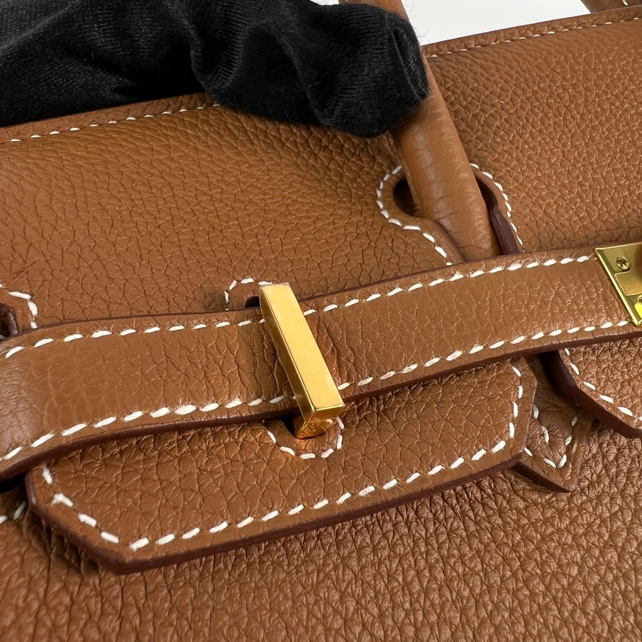 愛馬仕 Hermes Birkin Bag 柏金包 25 BK25 U刻 金棕金BIRKIN25 TOGO 防塵袋/原廠盒子/鎖組/購買證明/雨衣