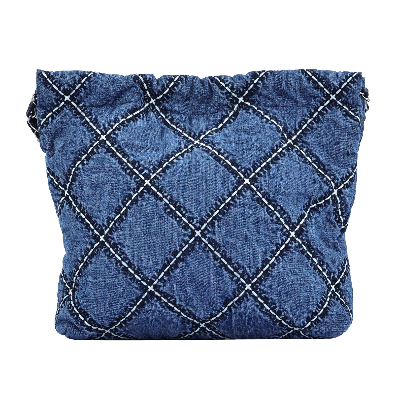 香奈兒 CHANEL 22 小型 束口包  晶片款 牛仔22 小號 原廠盒子/防塵袋