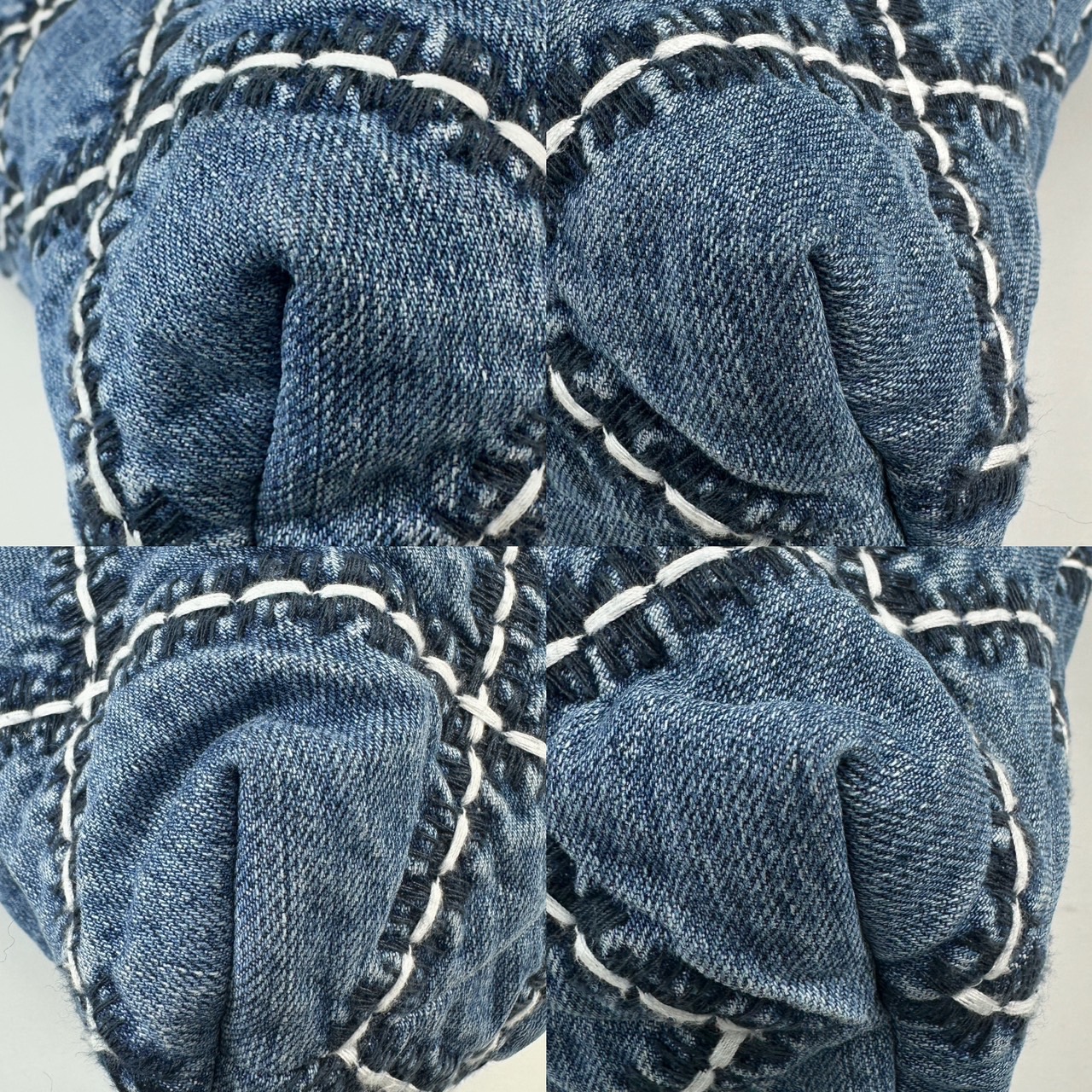 香奈兒 CHANEL 22 小型 束口包  晶片款 牛仔22 小號 原廠盒子/防塵袋