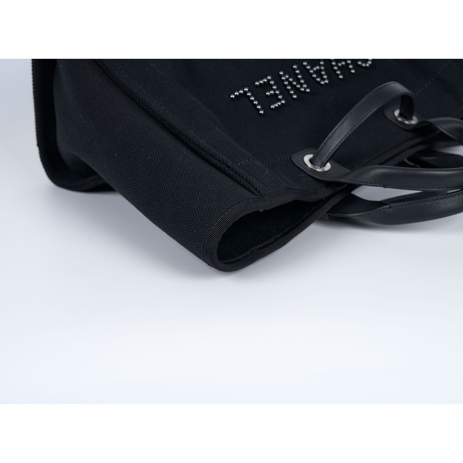 香奈兒 CHANEL 海灘包 大型  　29開黑珍珠大海灘包 原廠盒子/保證卡