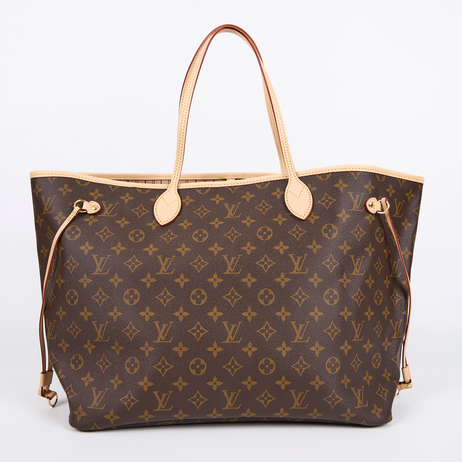 路易威登 LOUIS VUITTON Neverfull GM 托特包 經典帆布 駝色 M46978 晶片款 棕原花Neverfull GM 防塵袋
