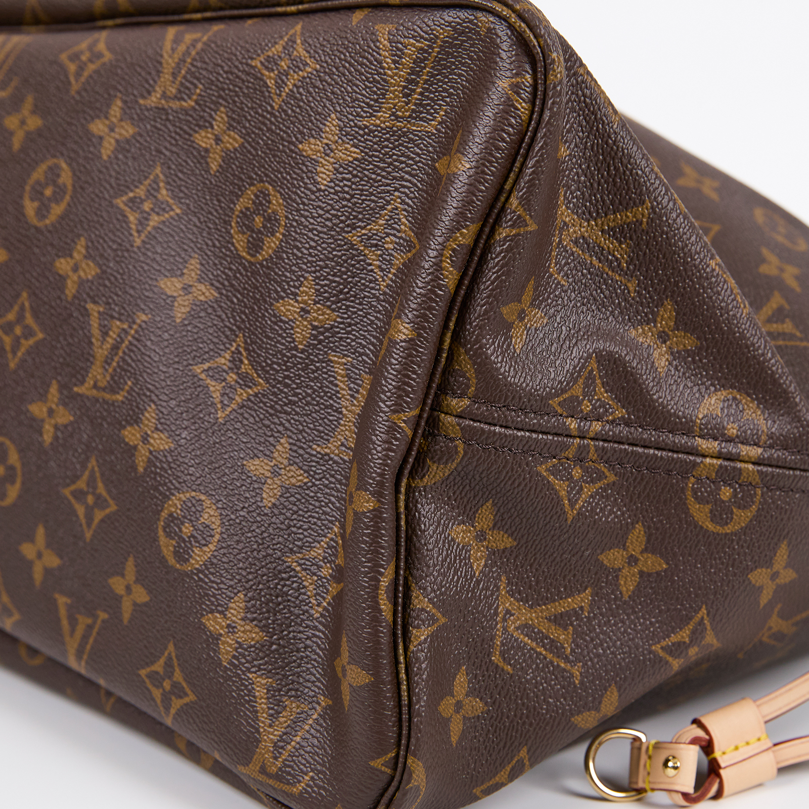 路易威登 LOUIS VUITTON Neverfull GM 托特包 經典帆布 駝色 M46978 晶片款 棕原花Neverfull GM 防塵袋