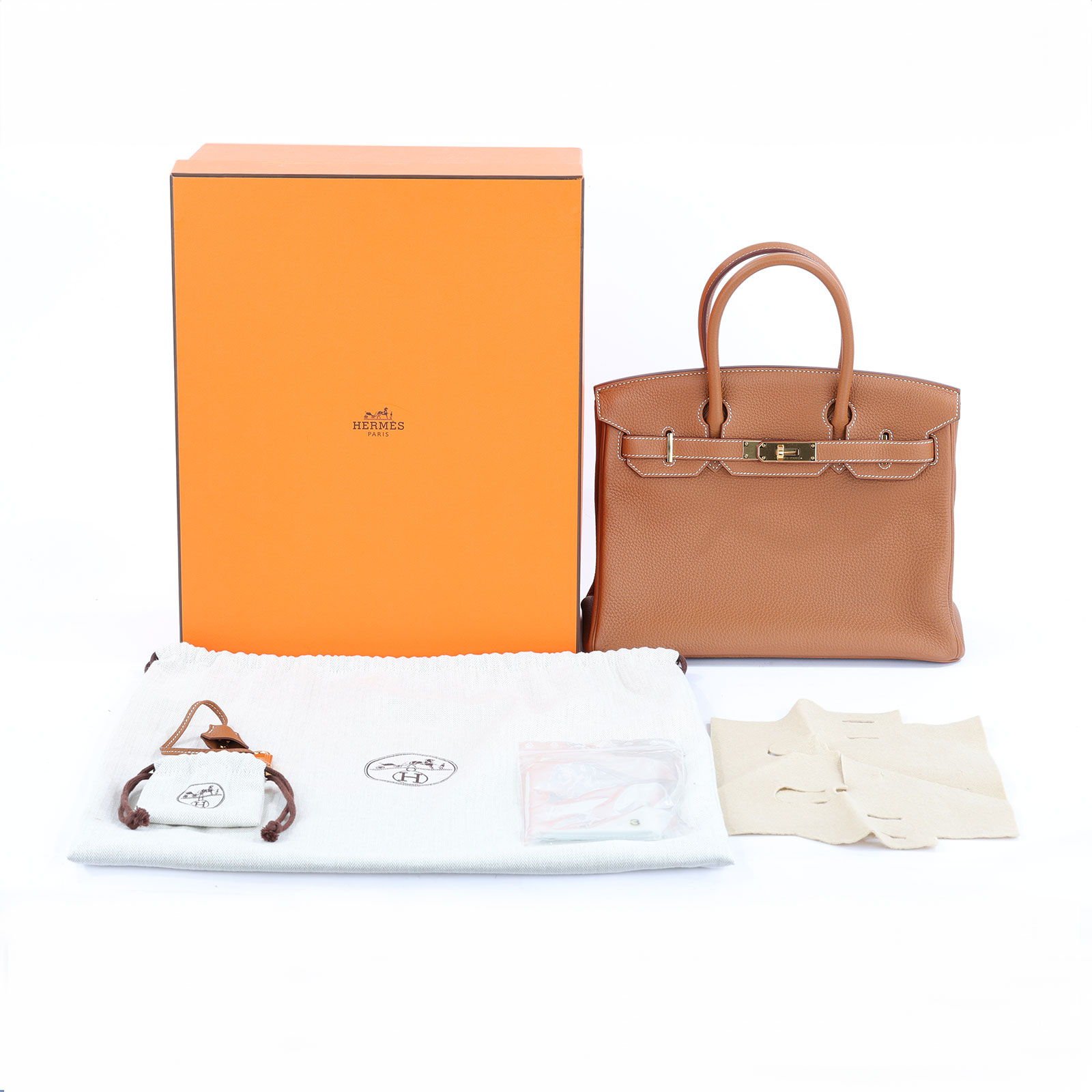 愛馬仕 Hermes Birkin Bag 柏金包 30 BK30 T HA 009 DZ T刻 金棕金BIRKIN30 內縫 原廠盒子/防塵袋/鎖組/雨衣