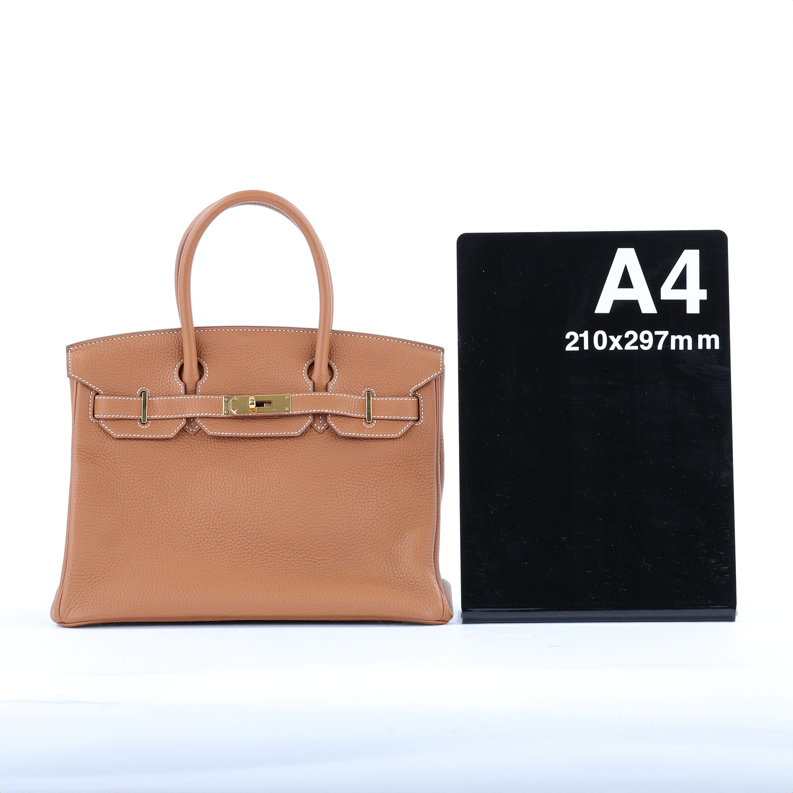 愛馬仕 Hermes Birkin Bag 柏金包 30 BK30 T HA 009 DZ T刻 金棕金BIRKIN30 內縫 原廠盒子/防塵袋/鎖組/雨衣