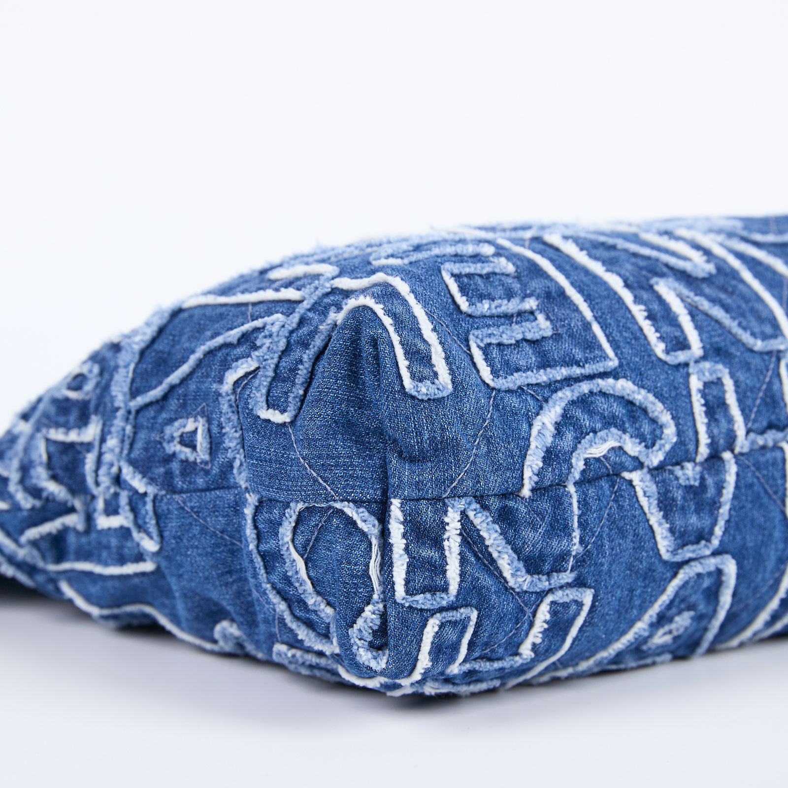 香奈兒 CHANEL 22 小型 束口包  晶片款 牛仔字母22 小號 防塵袋/原廠盒子