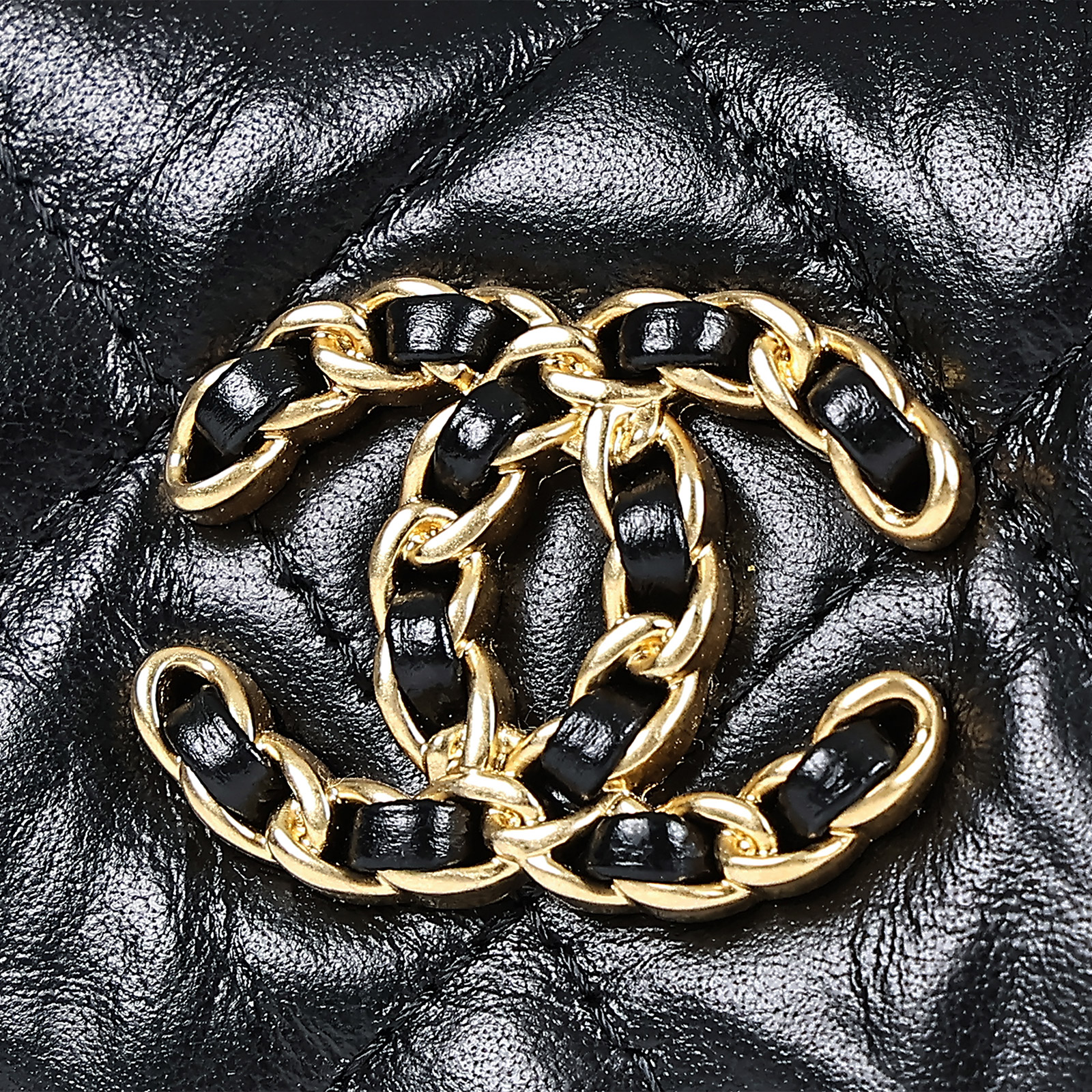 香奈兒 CHANEL 19 Hobo 肩背包 AP3647 晶片款 23K 黑HOBO腋下包 防塵袋/原廠盒子