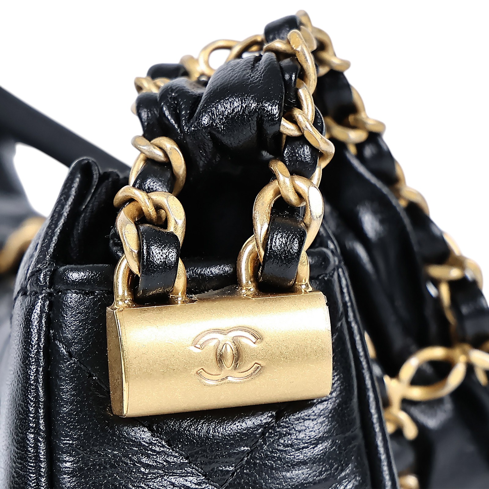 香奈兒 CHANEL 19 Hobo 肩背包 AP3647 晶片款 23K 黑HOBO腋下包 防塵袋/原廠盒子